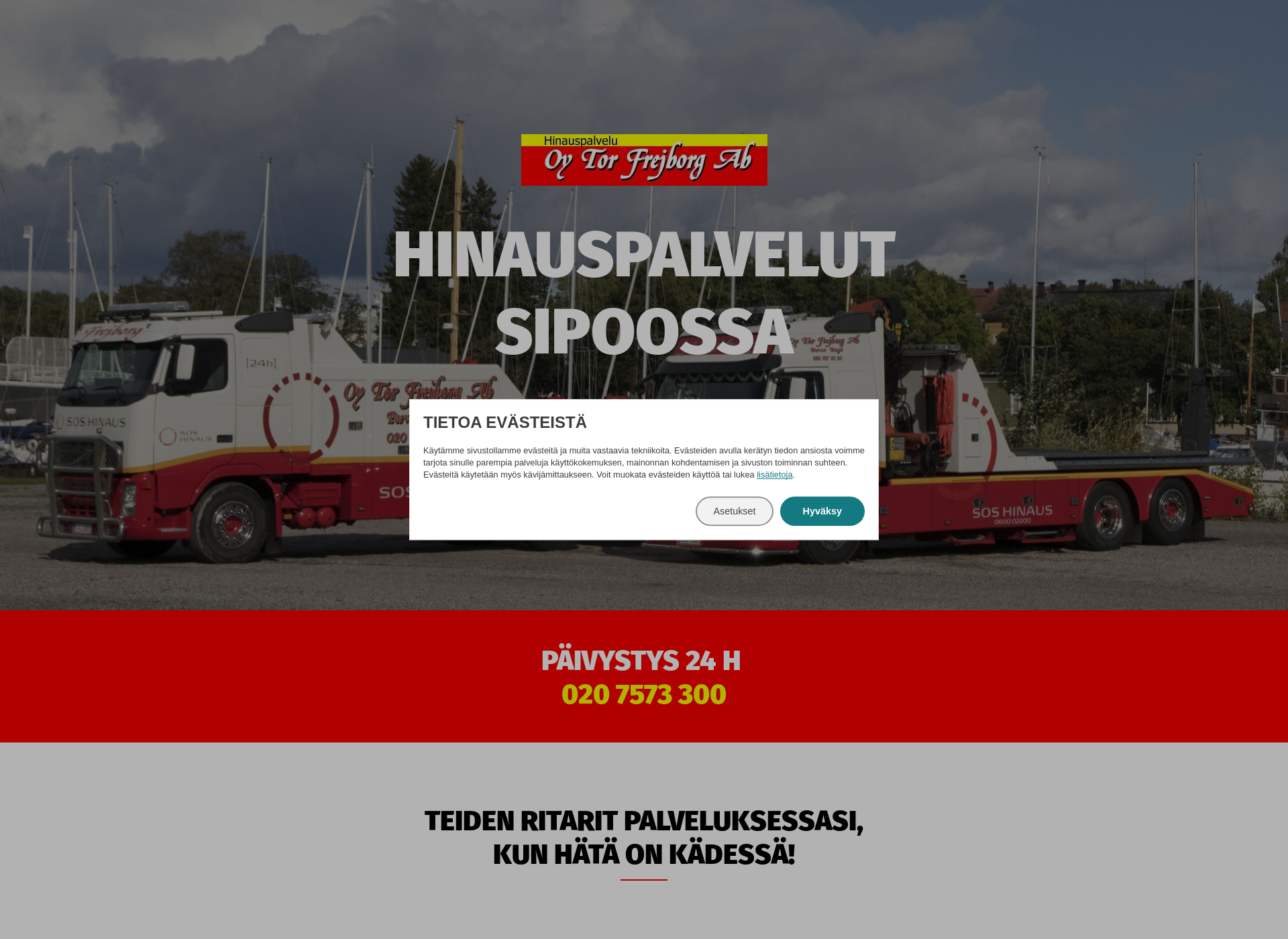 Screenshot for hinaussipoo.fi