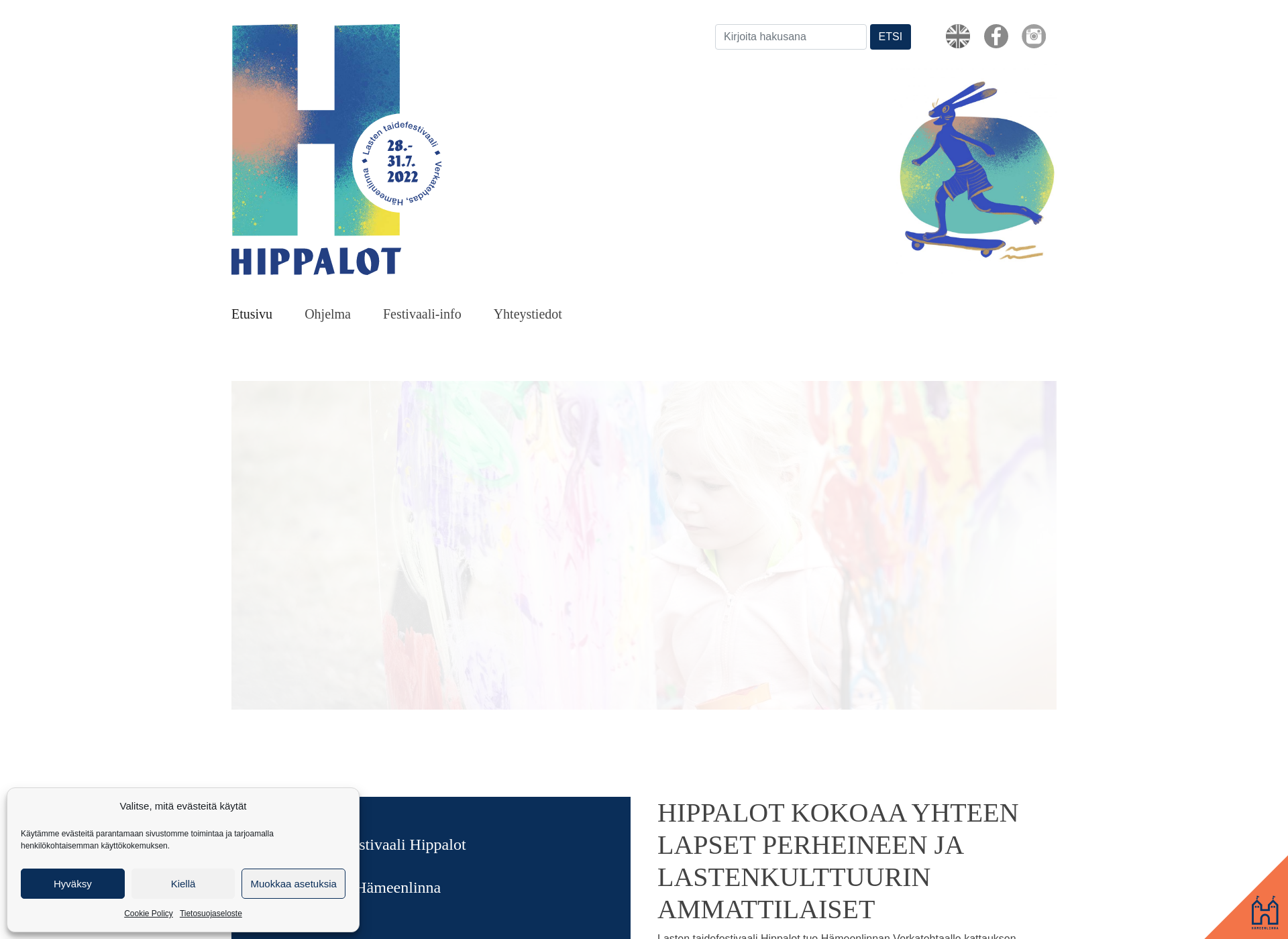 Screenshot for hippalot.fi