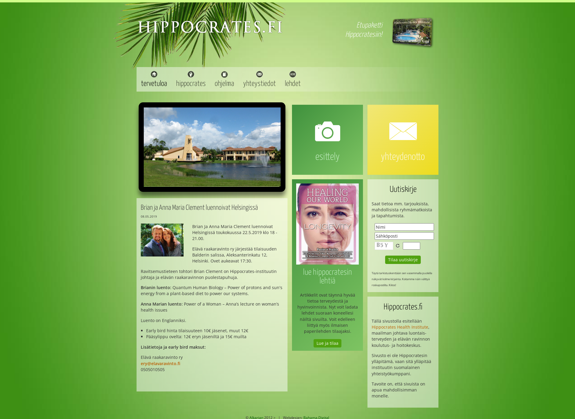 Screenshot for hippocrates.fi