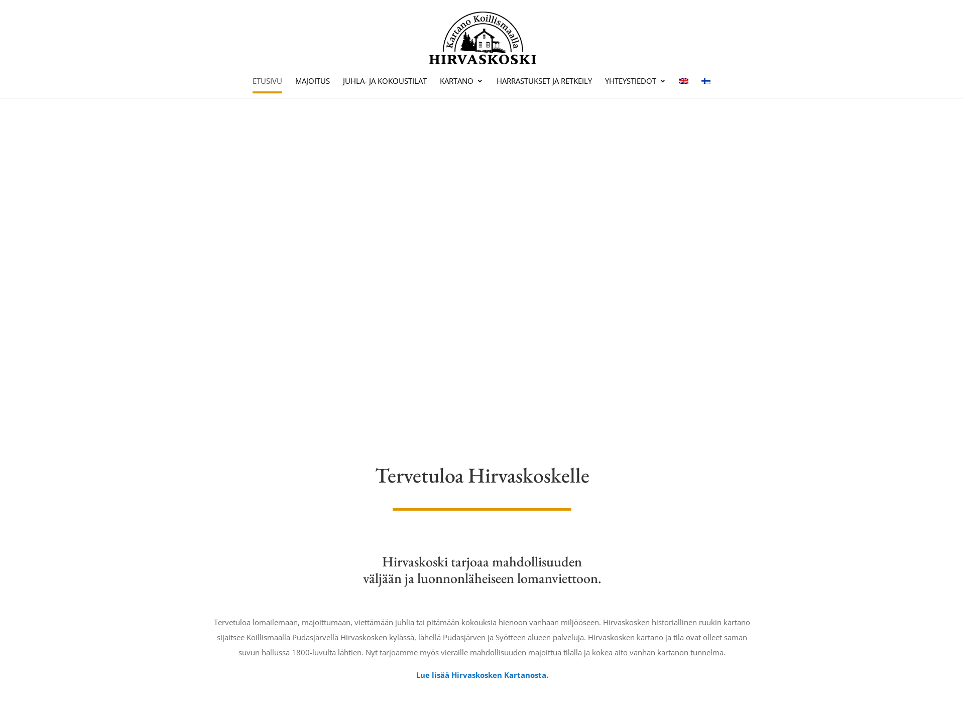 Screenshot for hirvaskoski.fi
