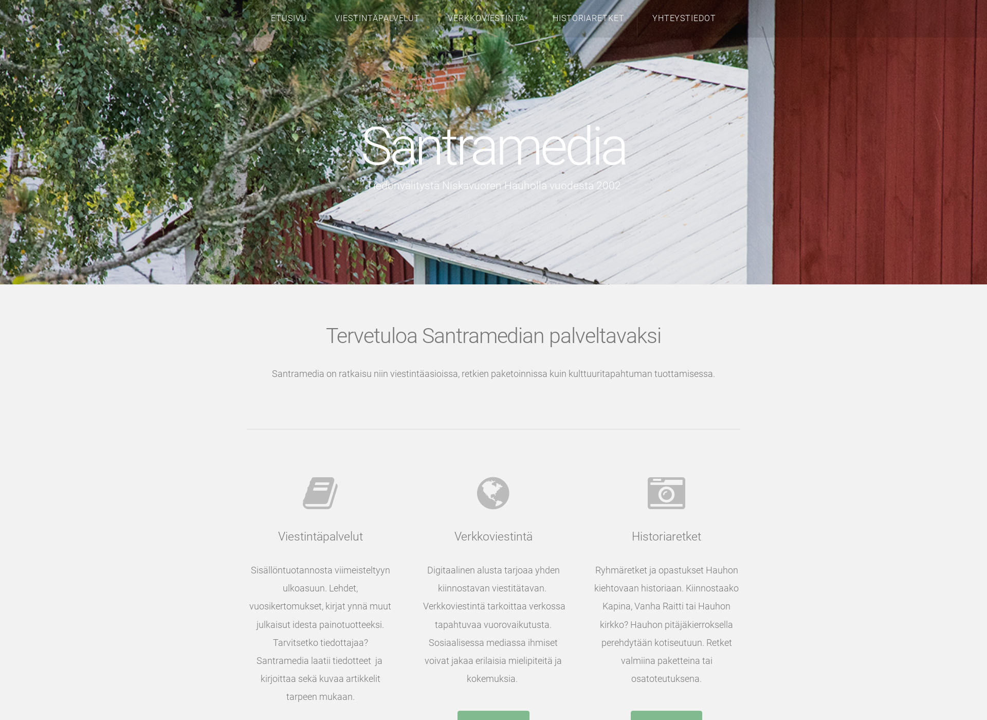 Screenshot for historiani.fi