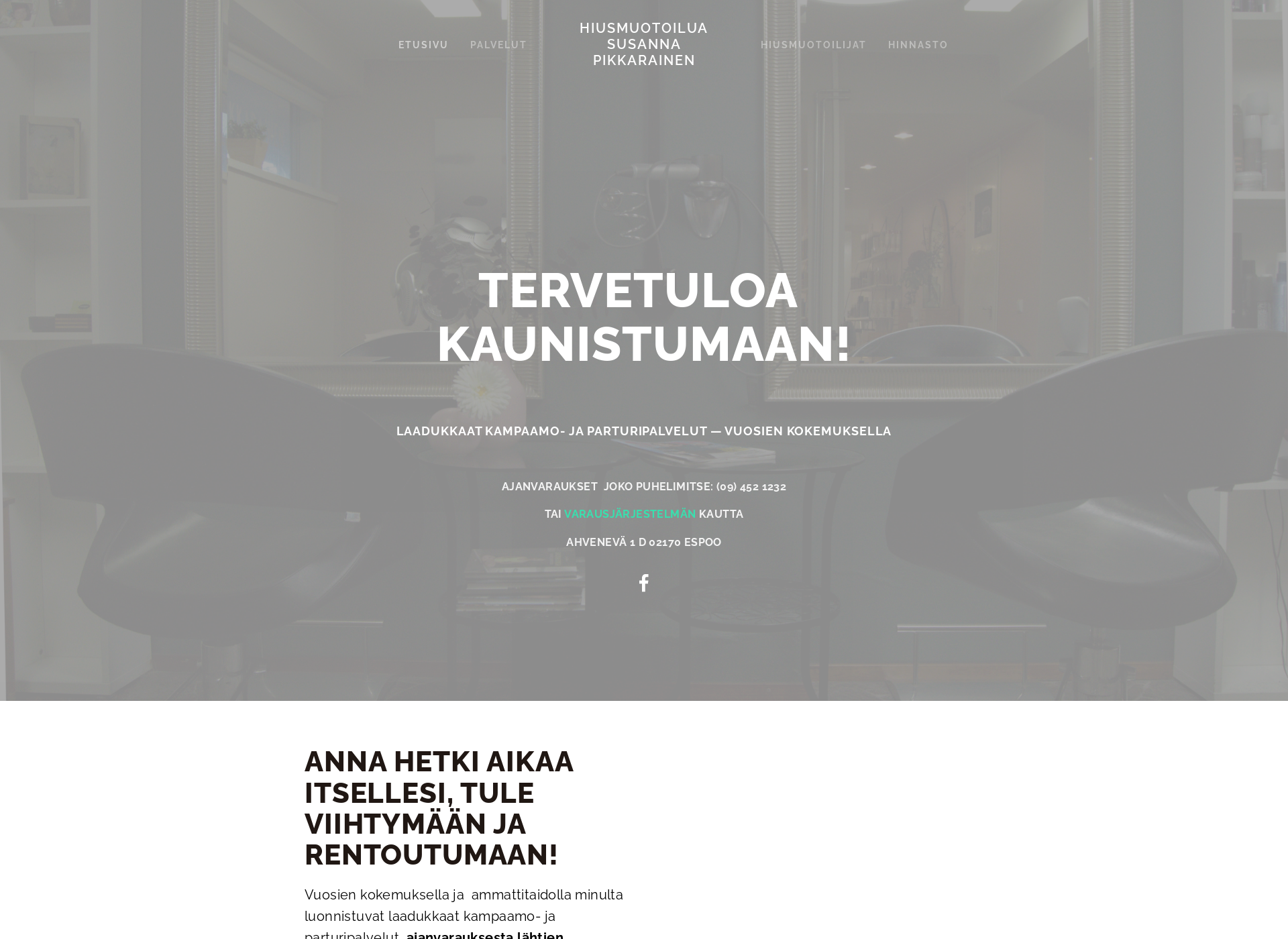 Screenshot for hiusmuotoiluapikkarainen.fi