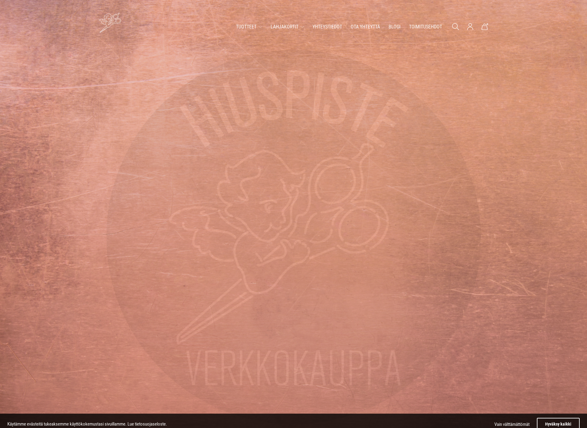Screenshot for hiuspisteverkkokauppa.fi