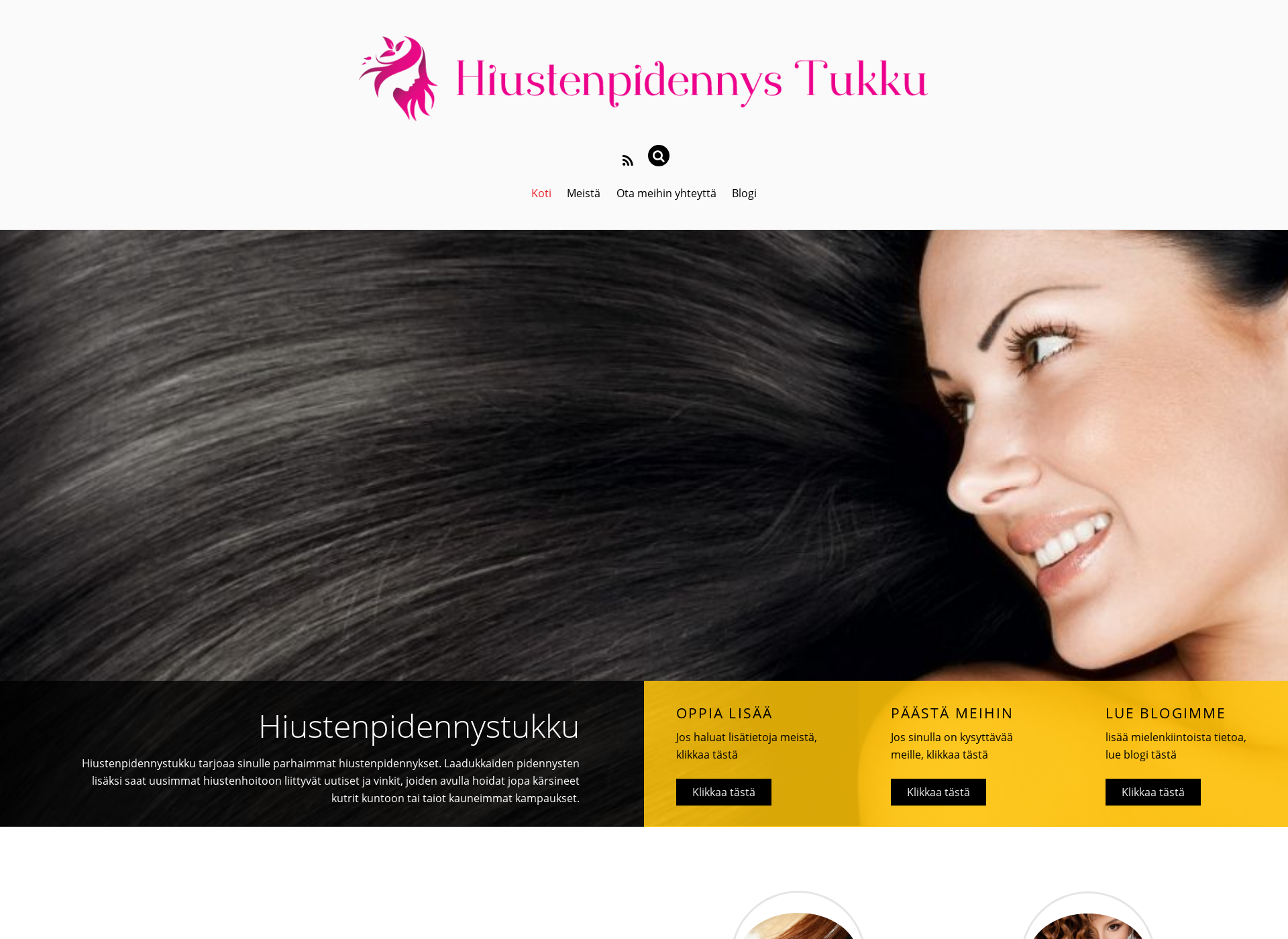 Screenshot for hiustenpidennystukku.fi