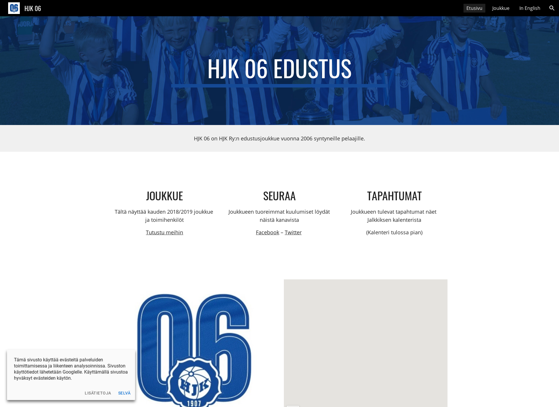 Screenshot for hjk06.fi