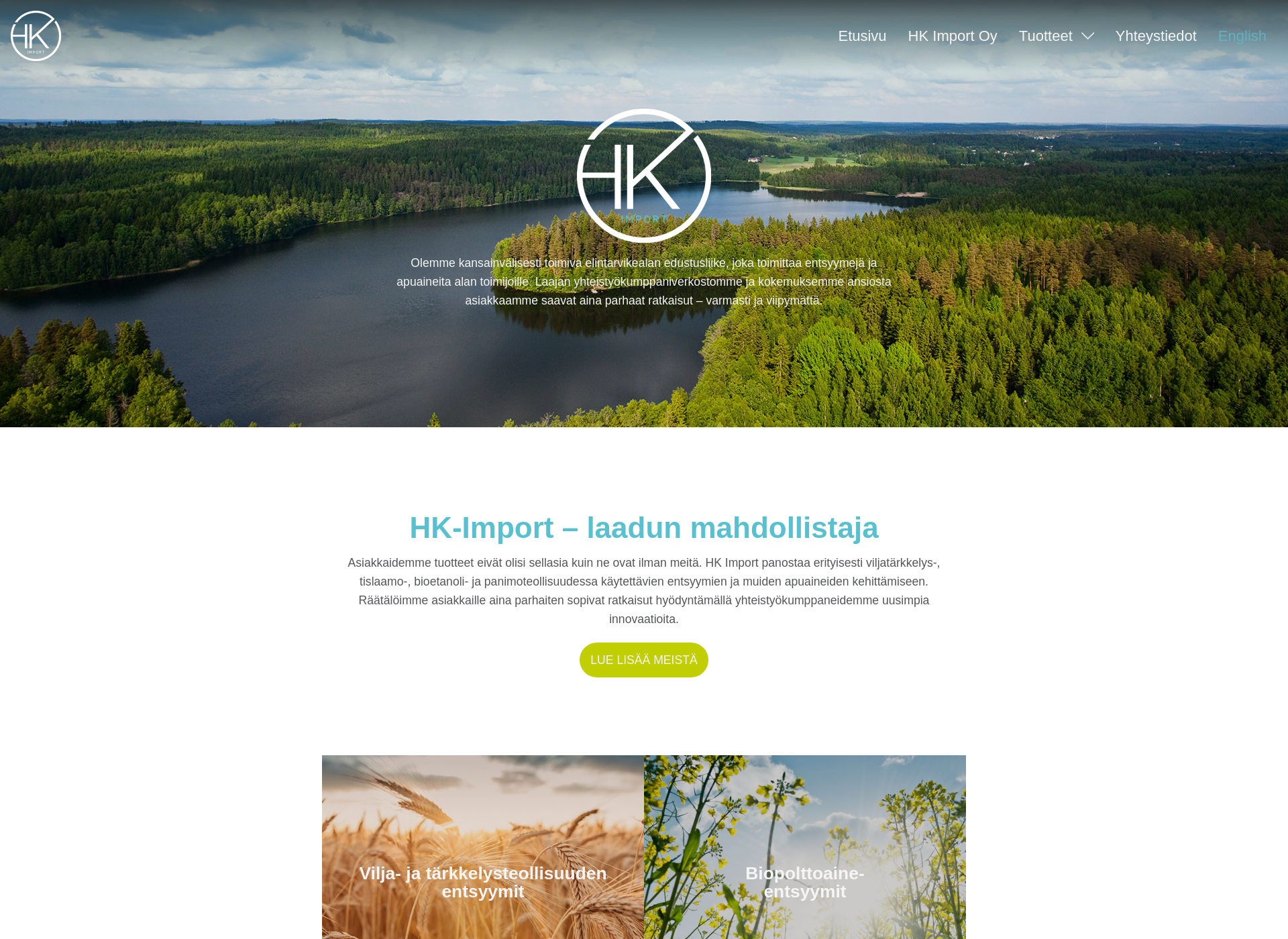 Screenshot for hk-import.fi