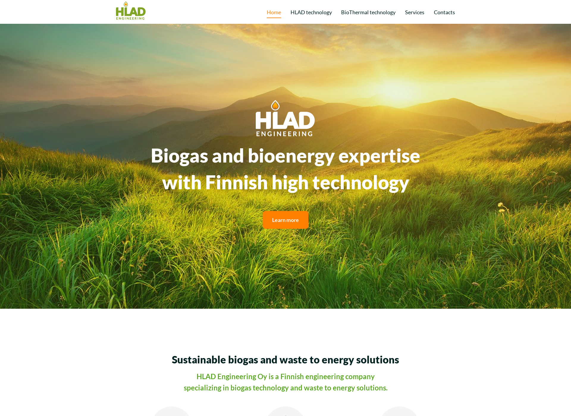 Screenshot for hlad.fi