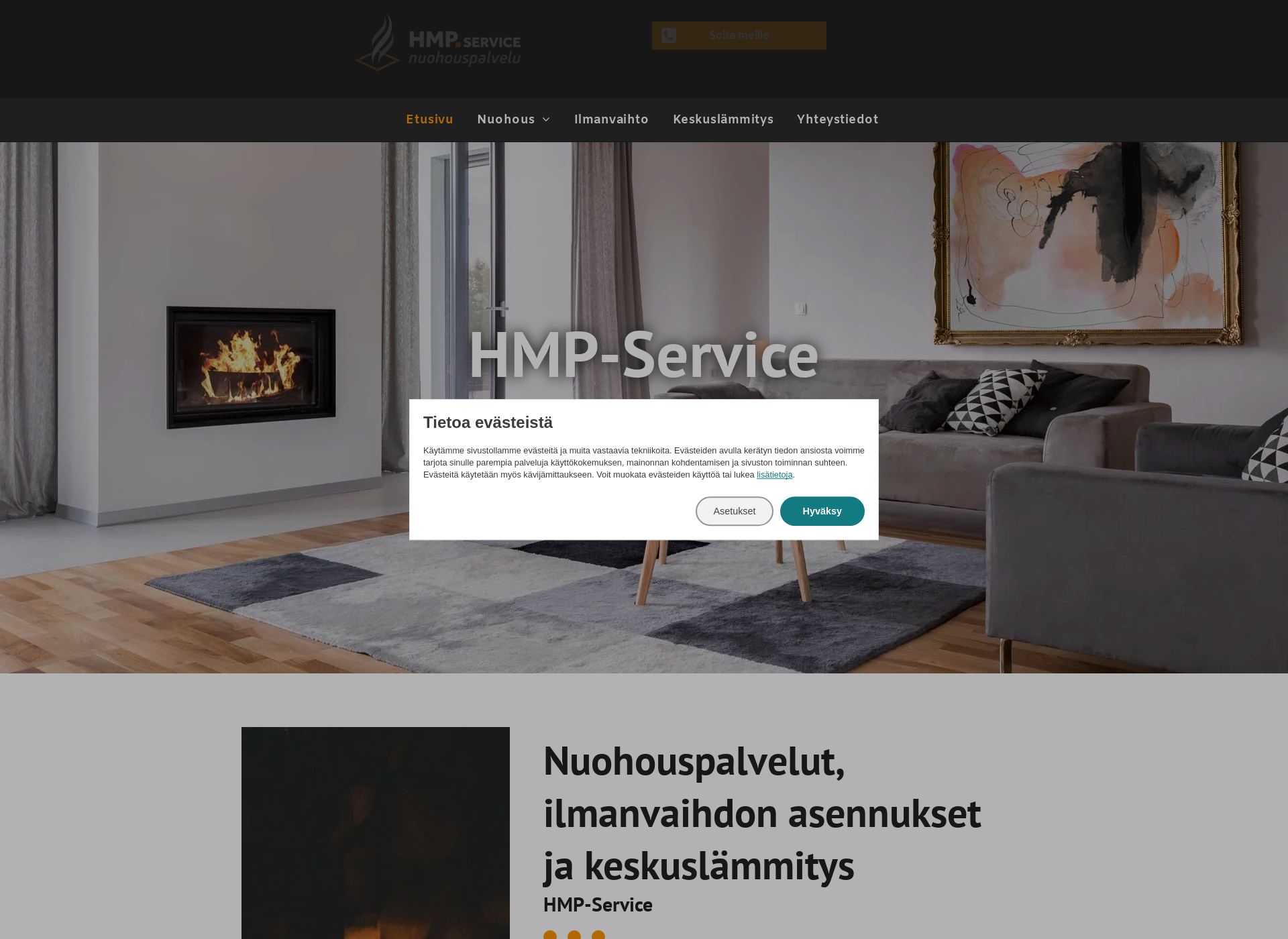 Screenshot for hmp-service.fi