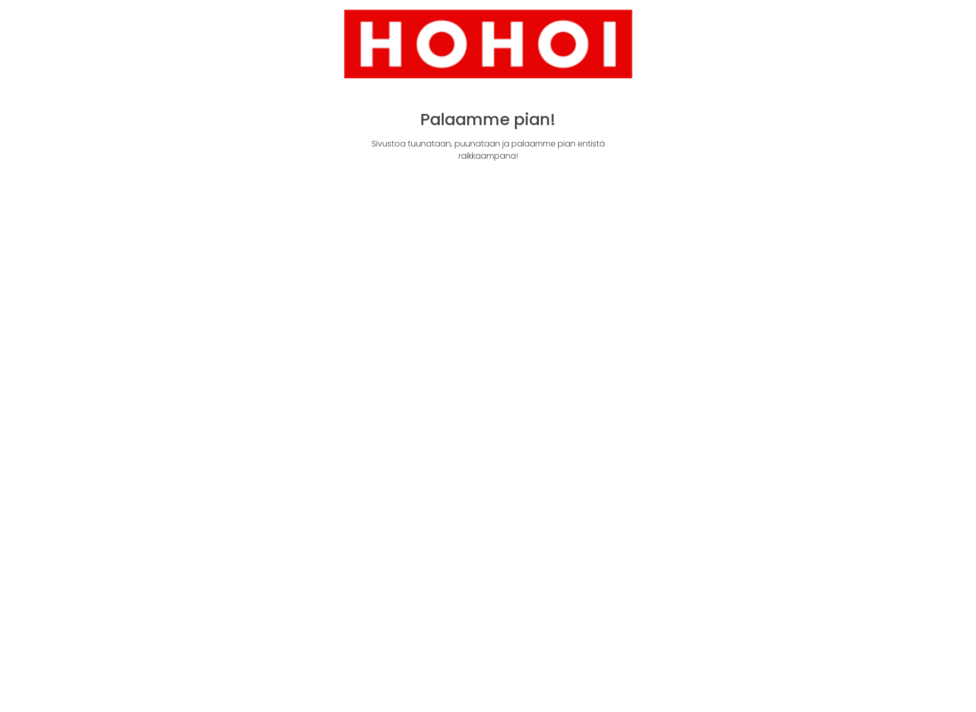 Screenshot for hohoi.fi