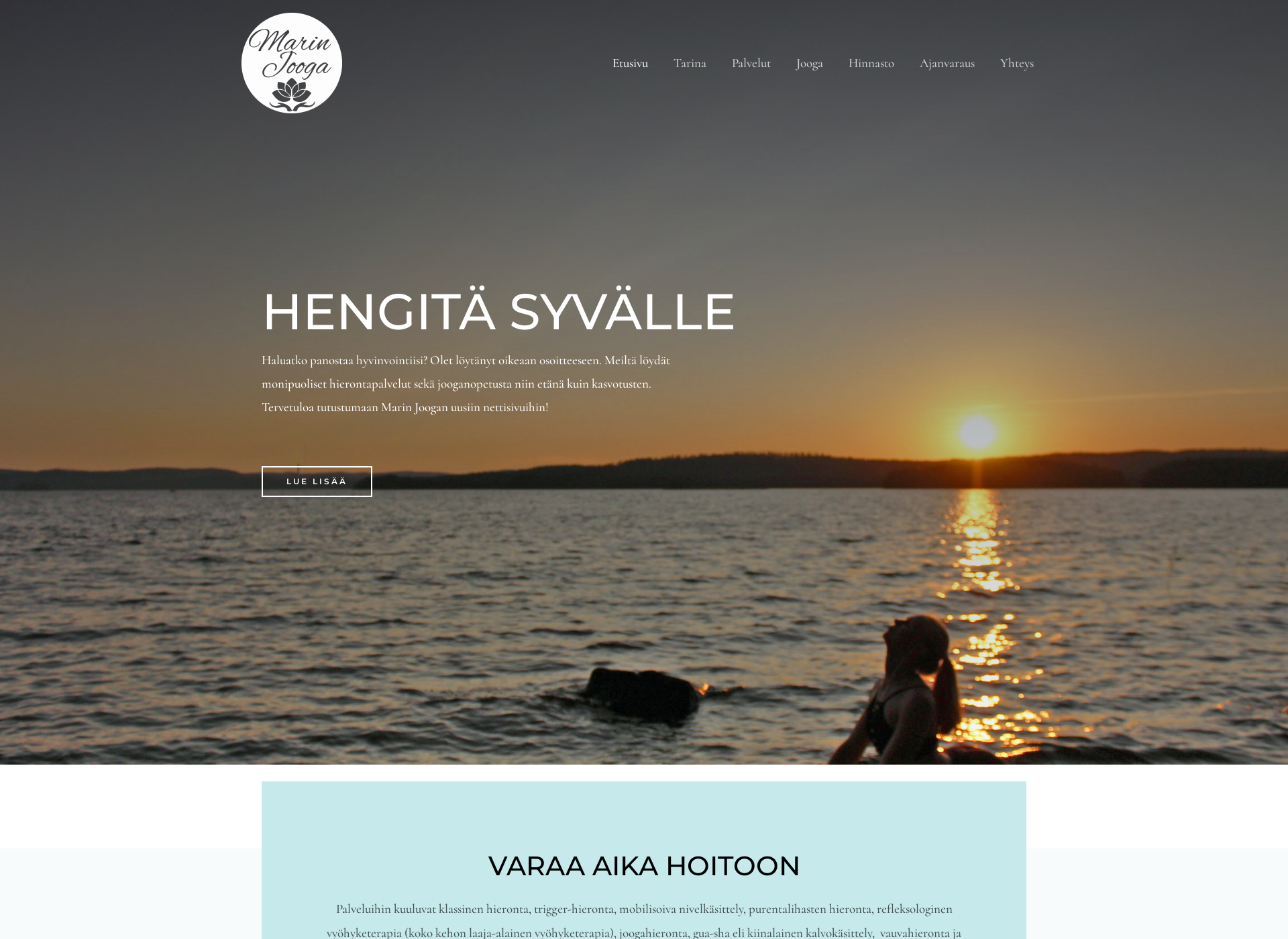 Screenshot for hoitohuonepihlaja.fi