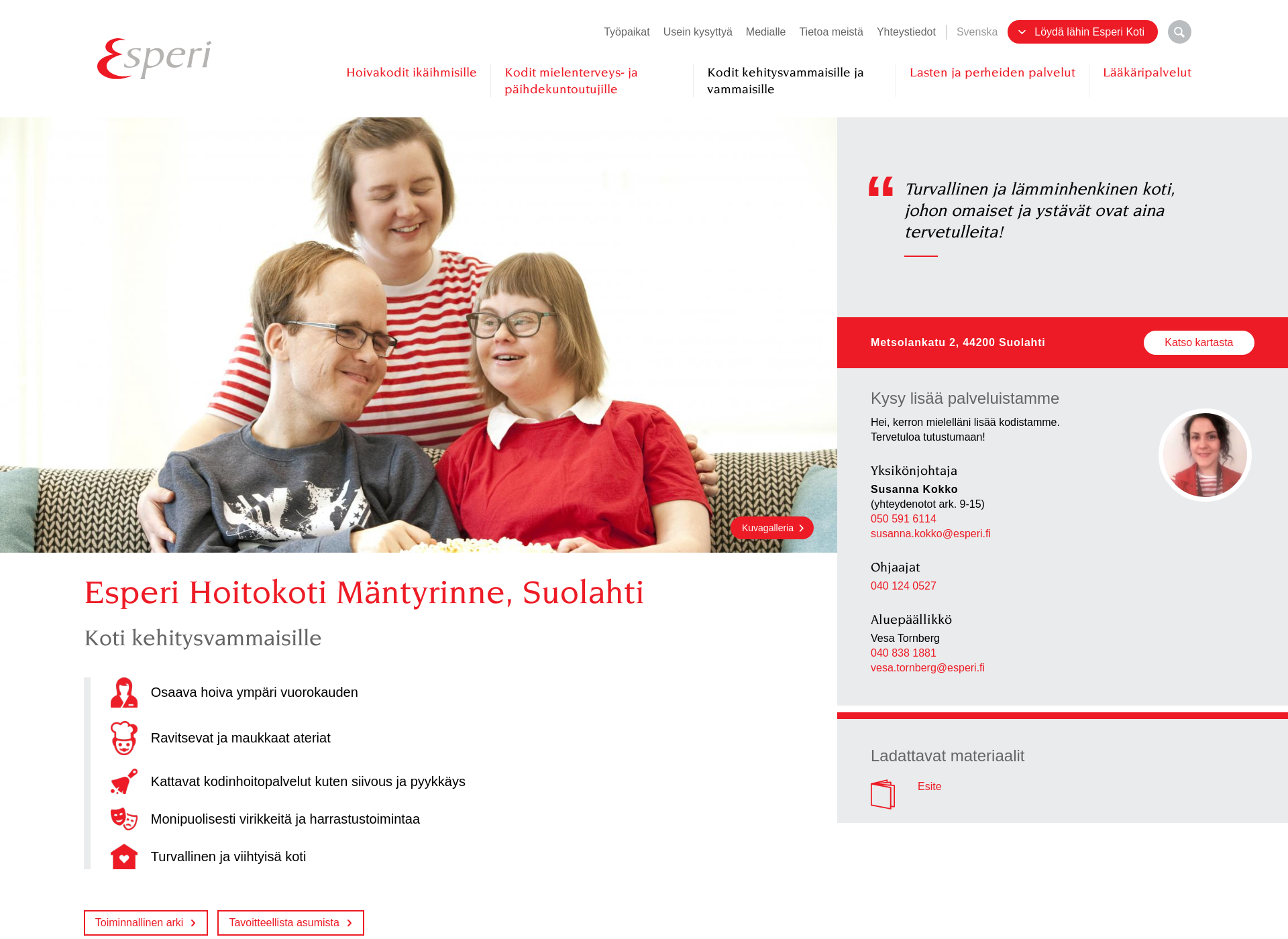 Screenshot for hoitokotimantyrinne.fi