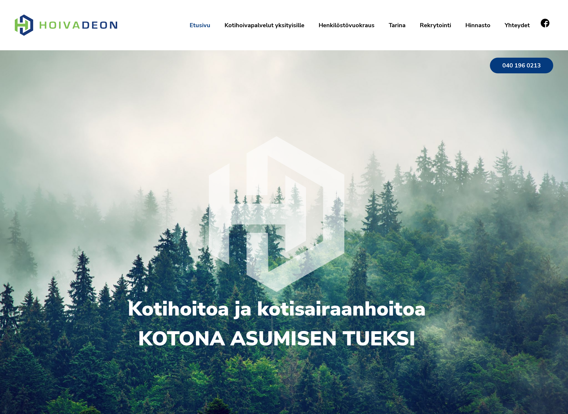 Screenshot for hoivadeon.fi