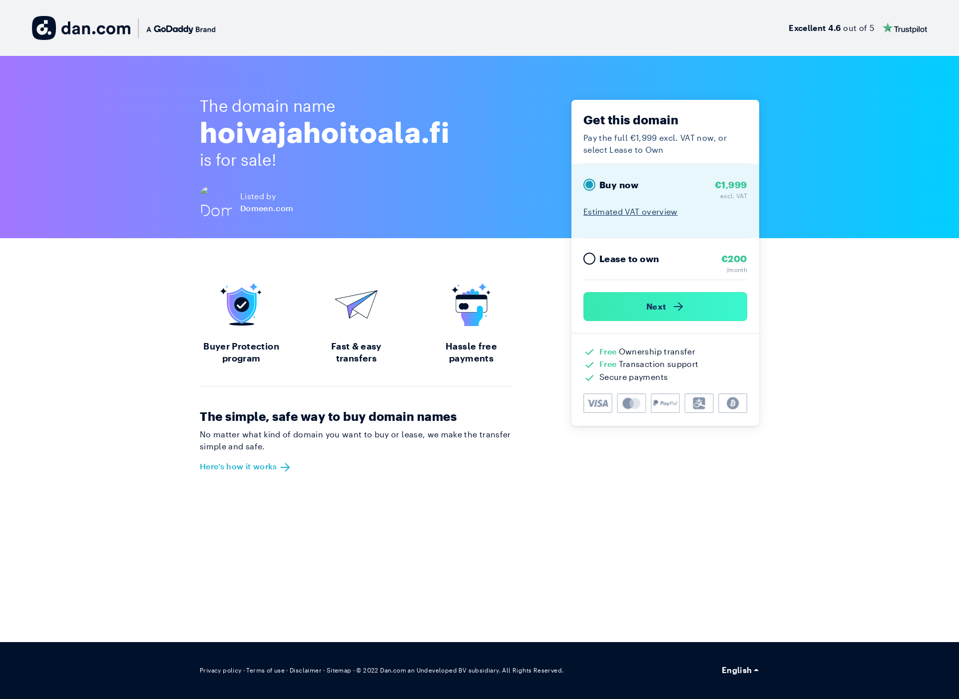 Screenshot for hoivajahoitoala.fi
