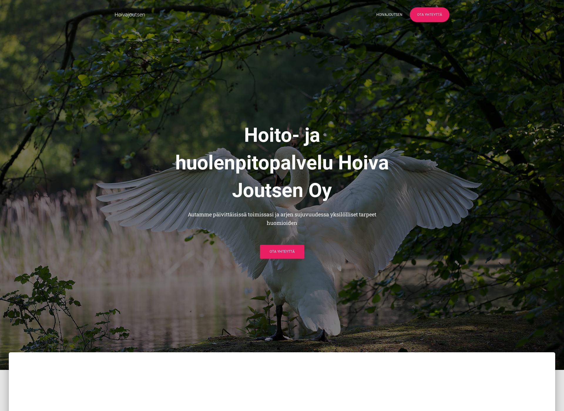 Screenshot for hoivajoutsen.fi