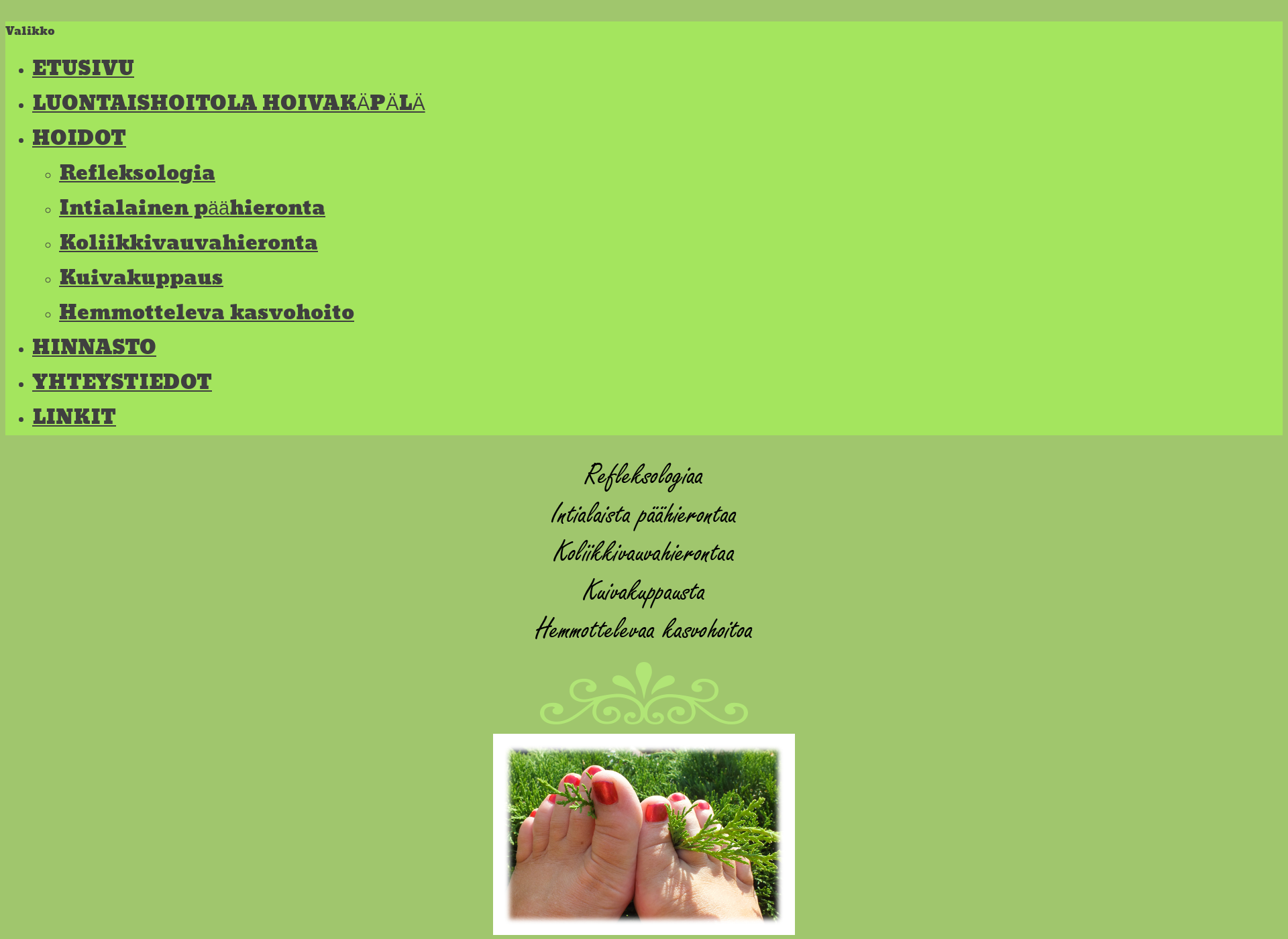 Screenshot for hoivakapala.fi