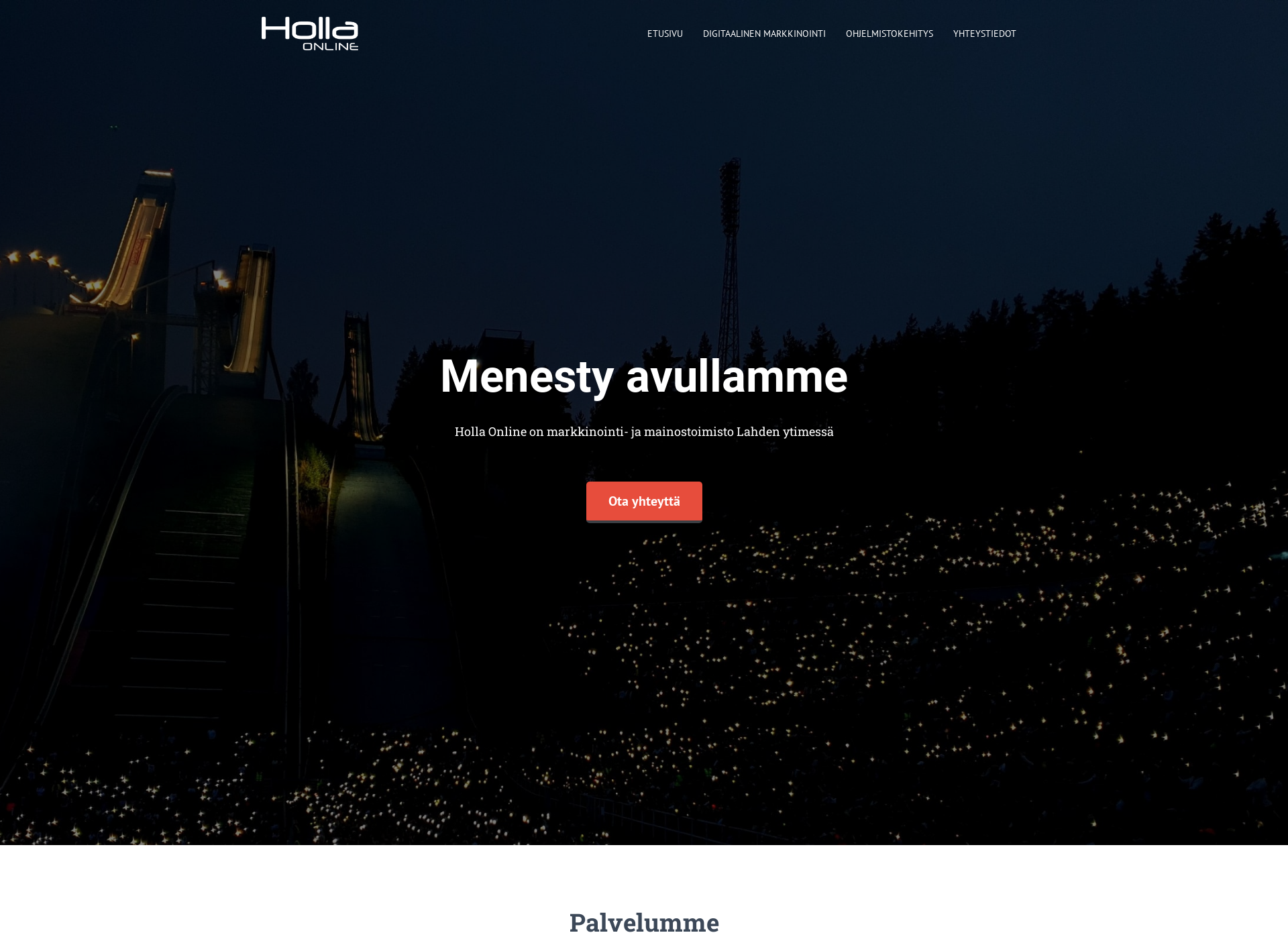 Screenshot for hollaonline.fi