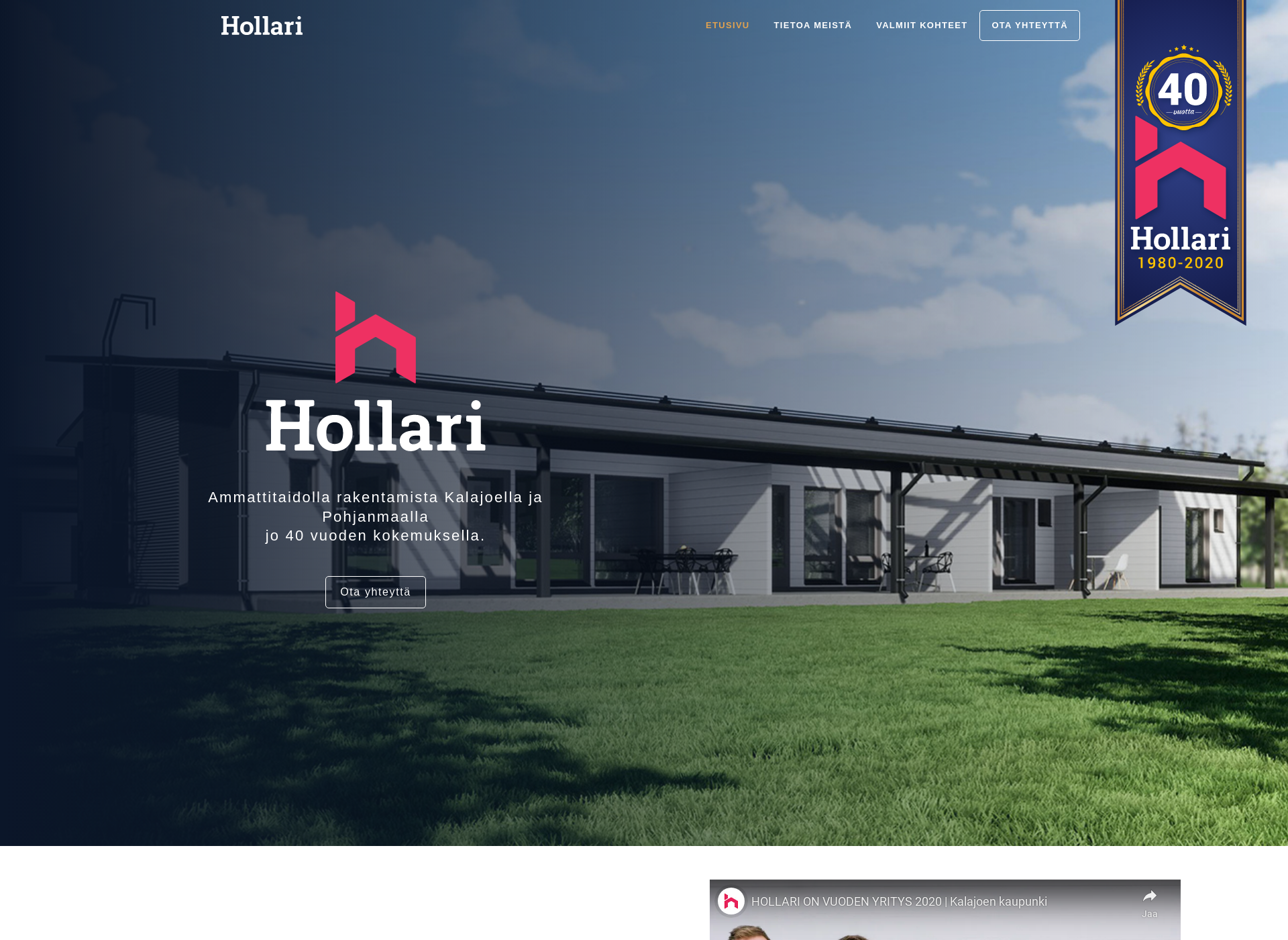 Screenshot for hollari.fi