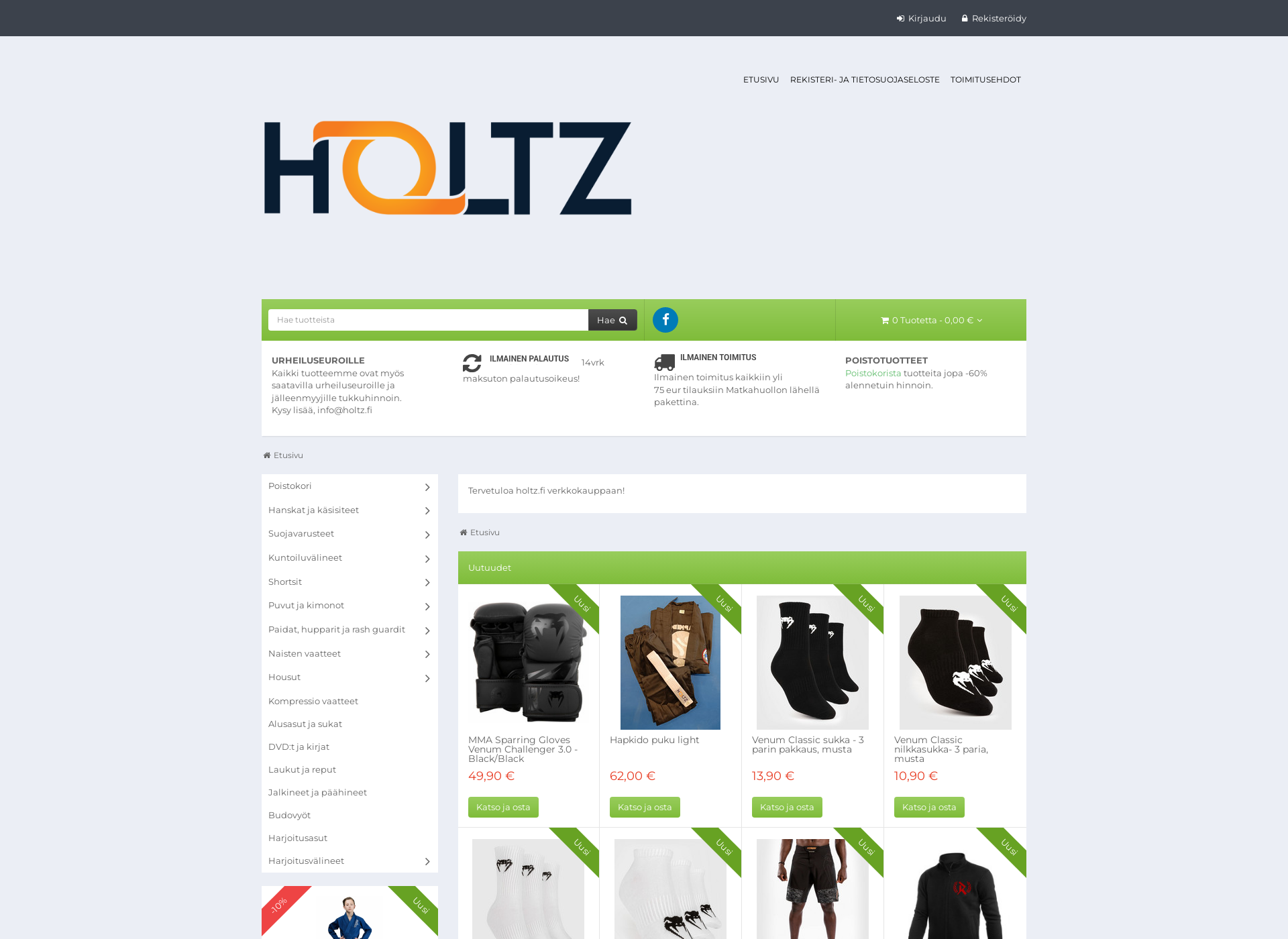 Screenshot for holtz.fi