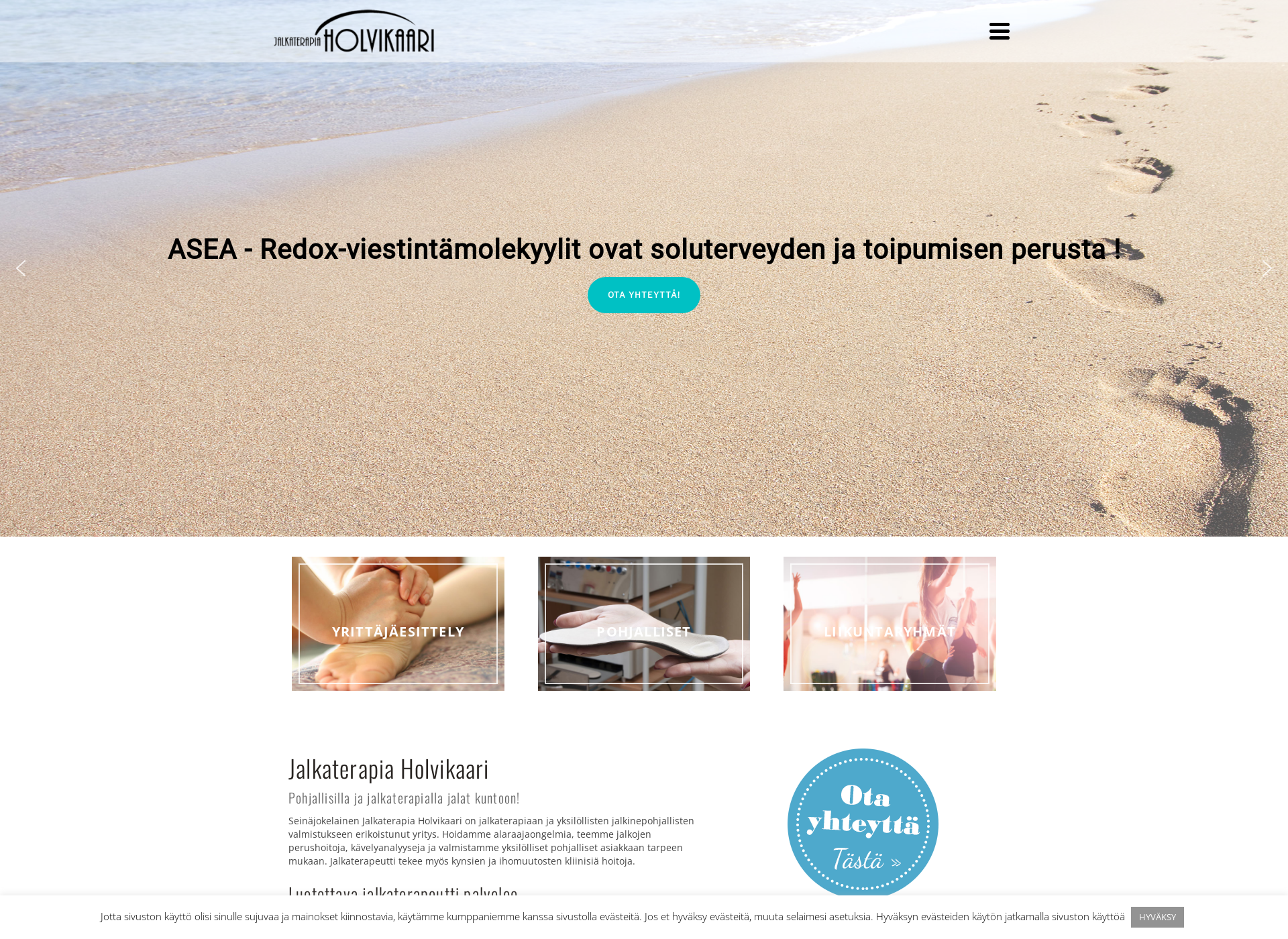Screenshot for holvikaari.fi