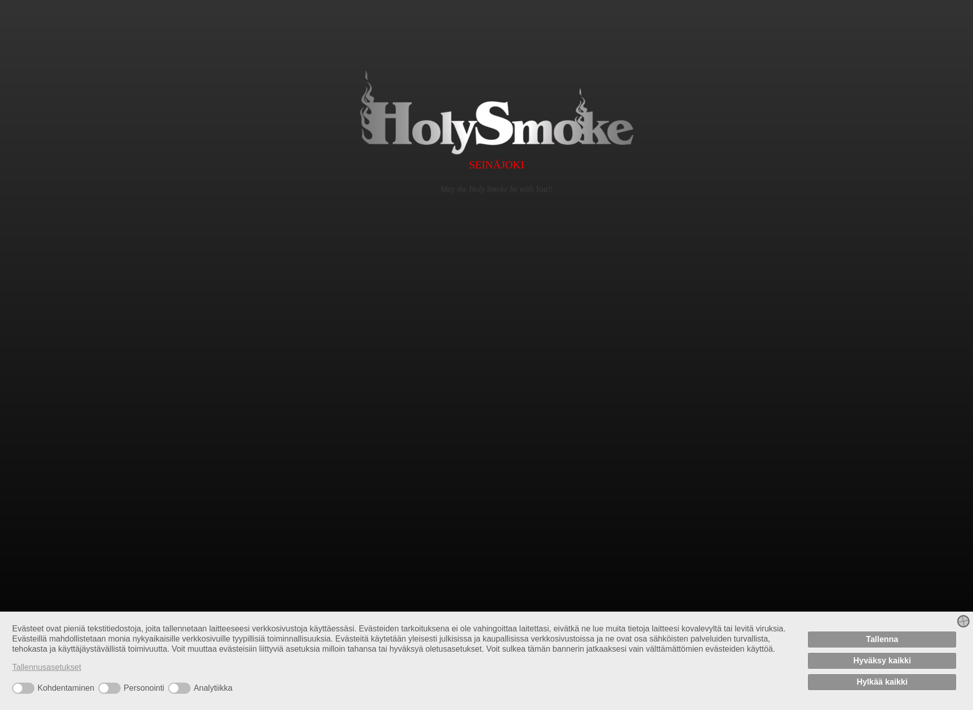 Screenshot for holysmoke.fi