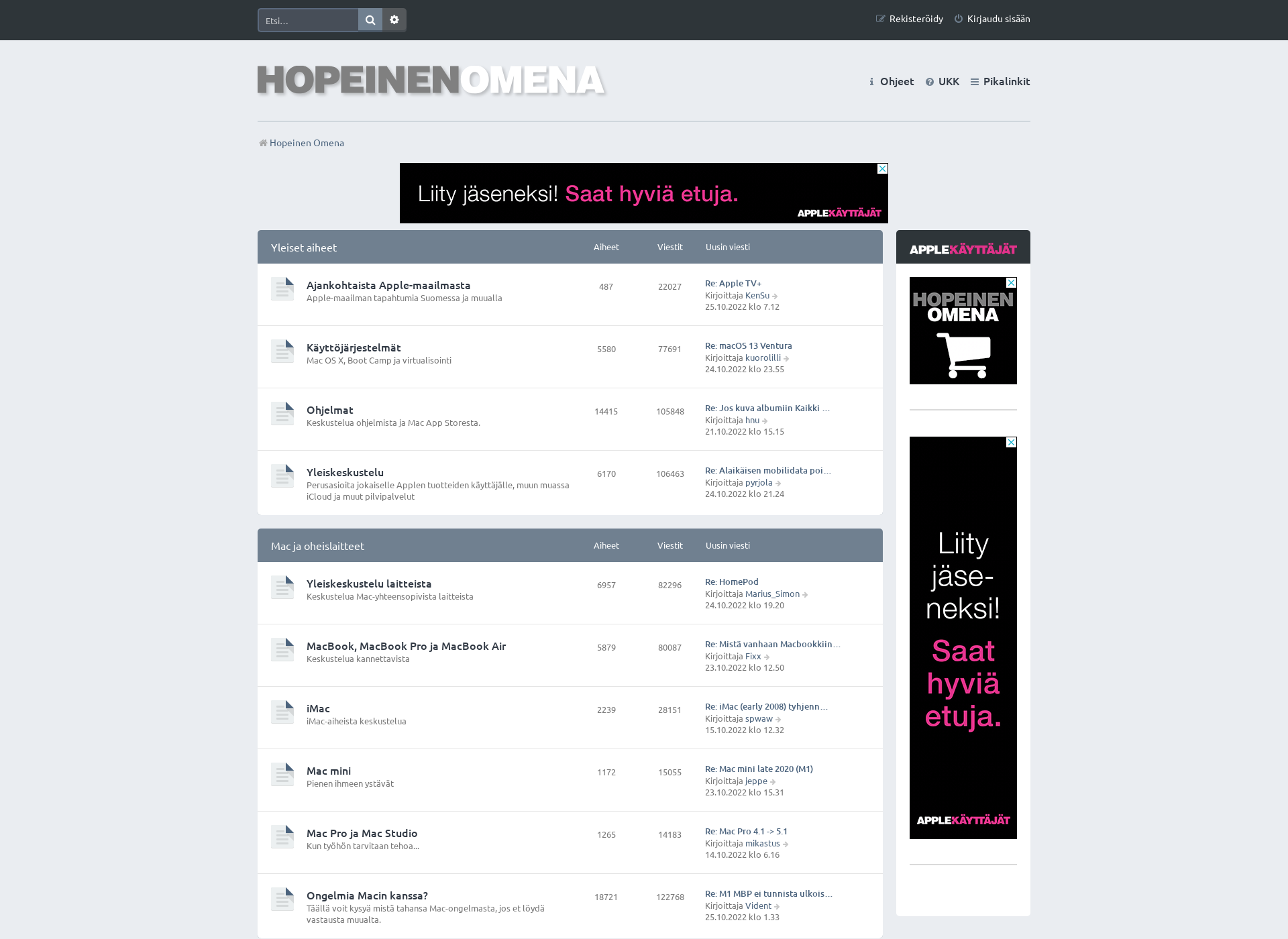 Screenshot for hopeinenomena.fi