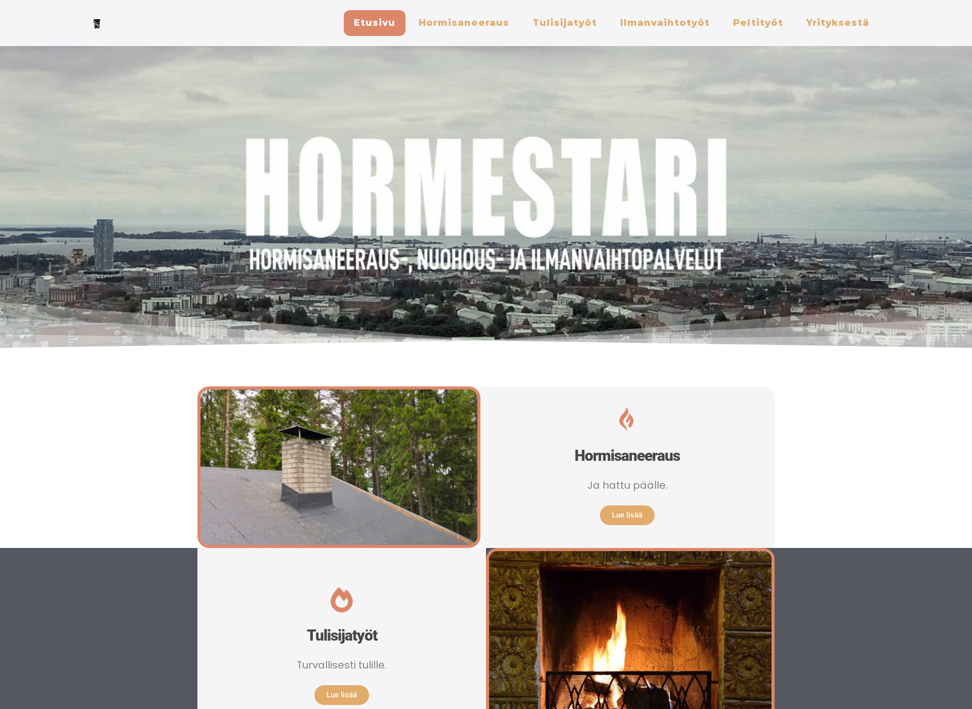 Screenshot for hormestari.fi