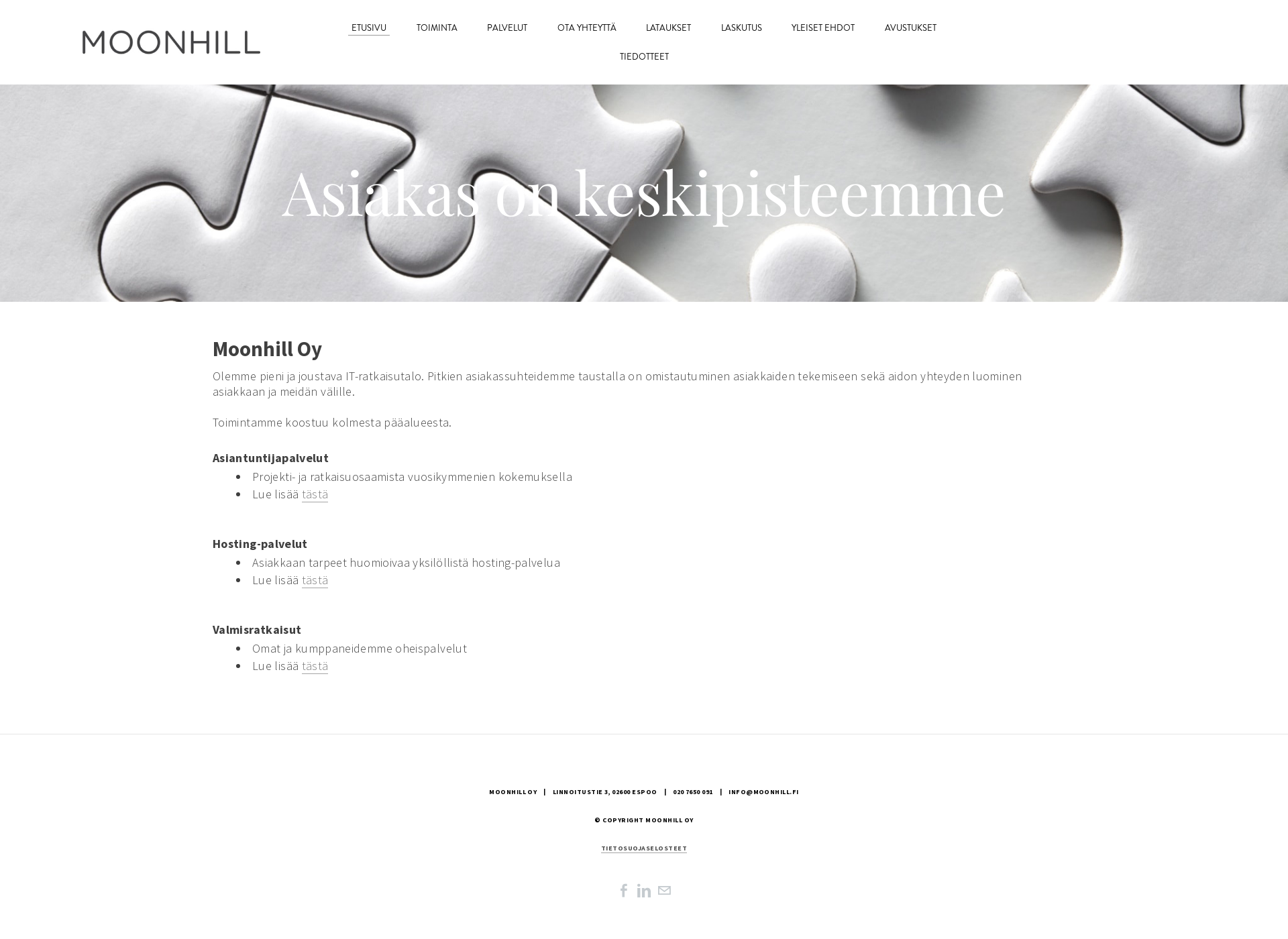 Screenshot for hostinghouse.fi