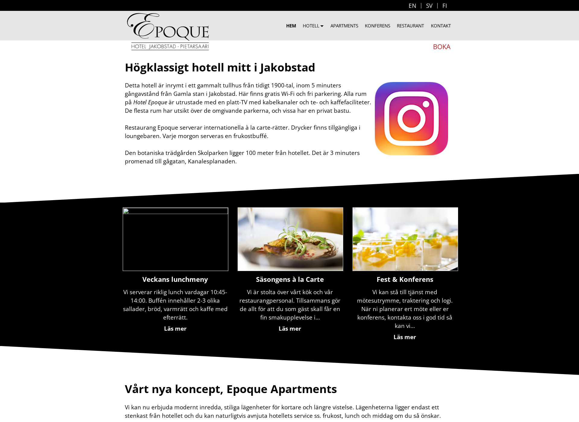 Screenshot for hotelepoque.fi