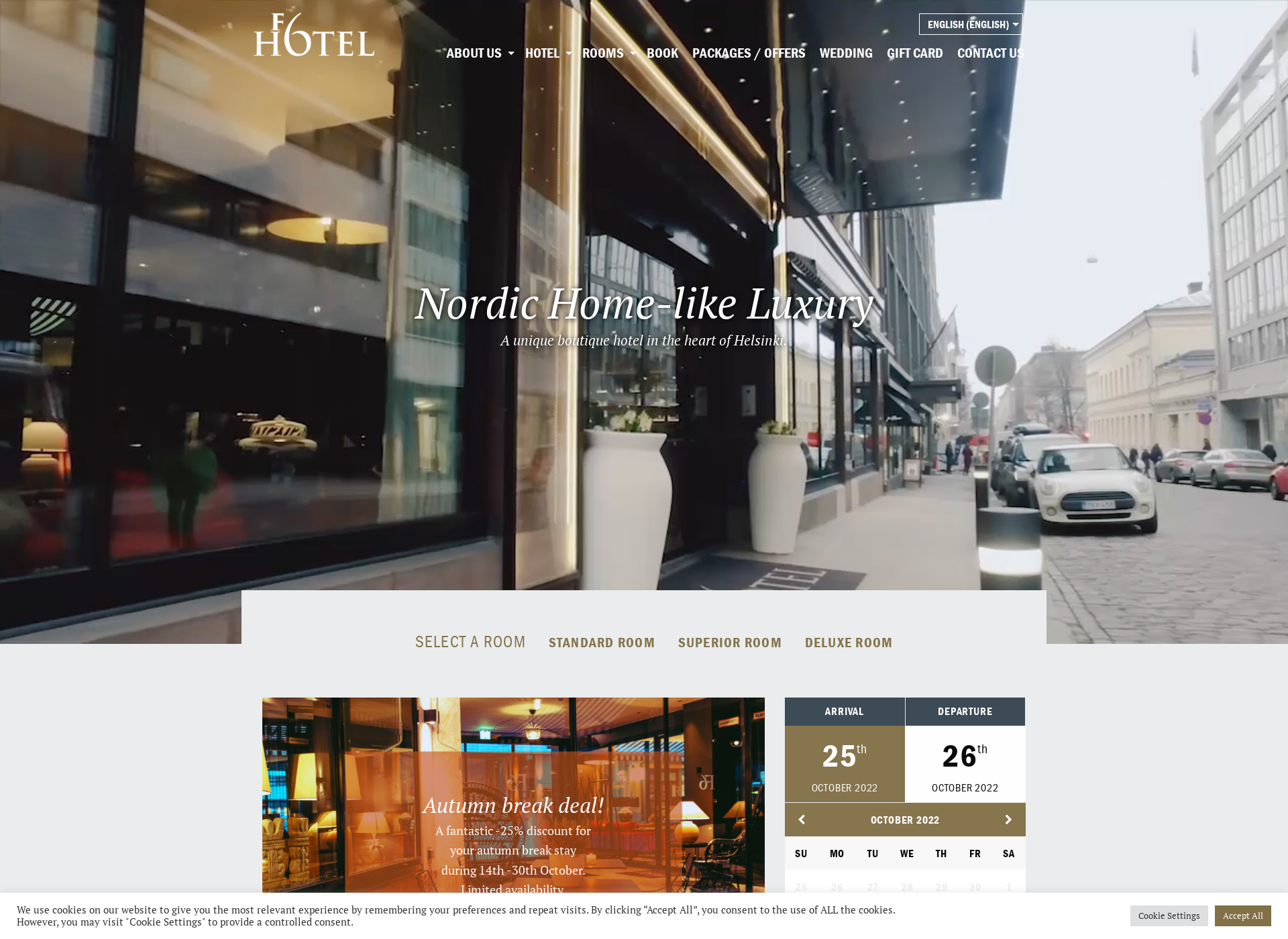 Skärmdump för hotelf6.fi