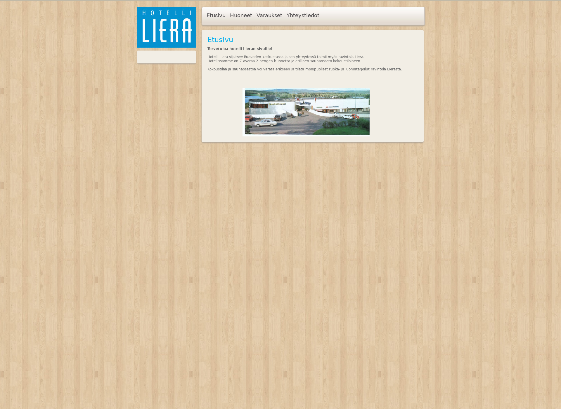 Screenshot for hotelli-liera.fi
