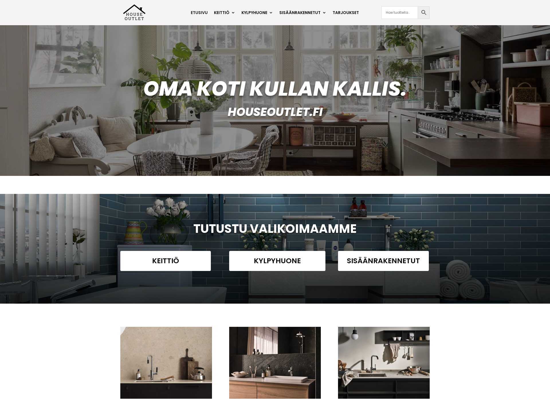 Screenshot for houseoutlet.fi