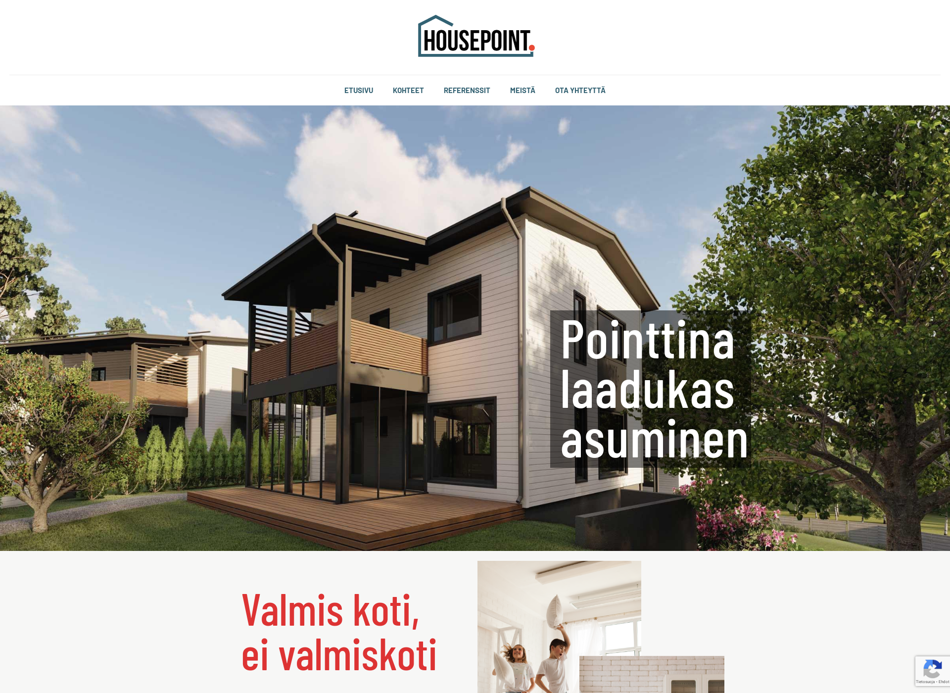 Skärmdump för housepoint.fi