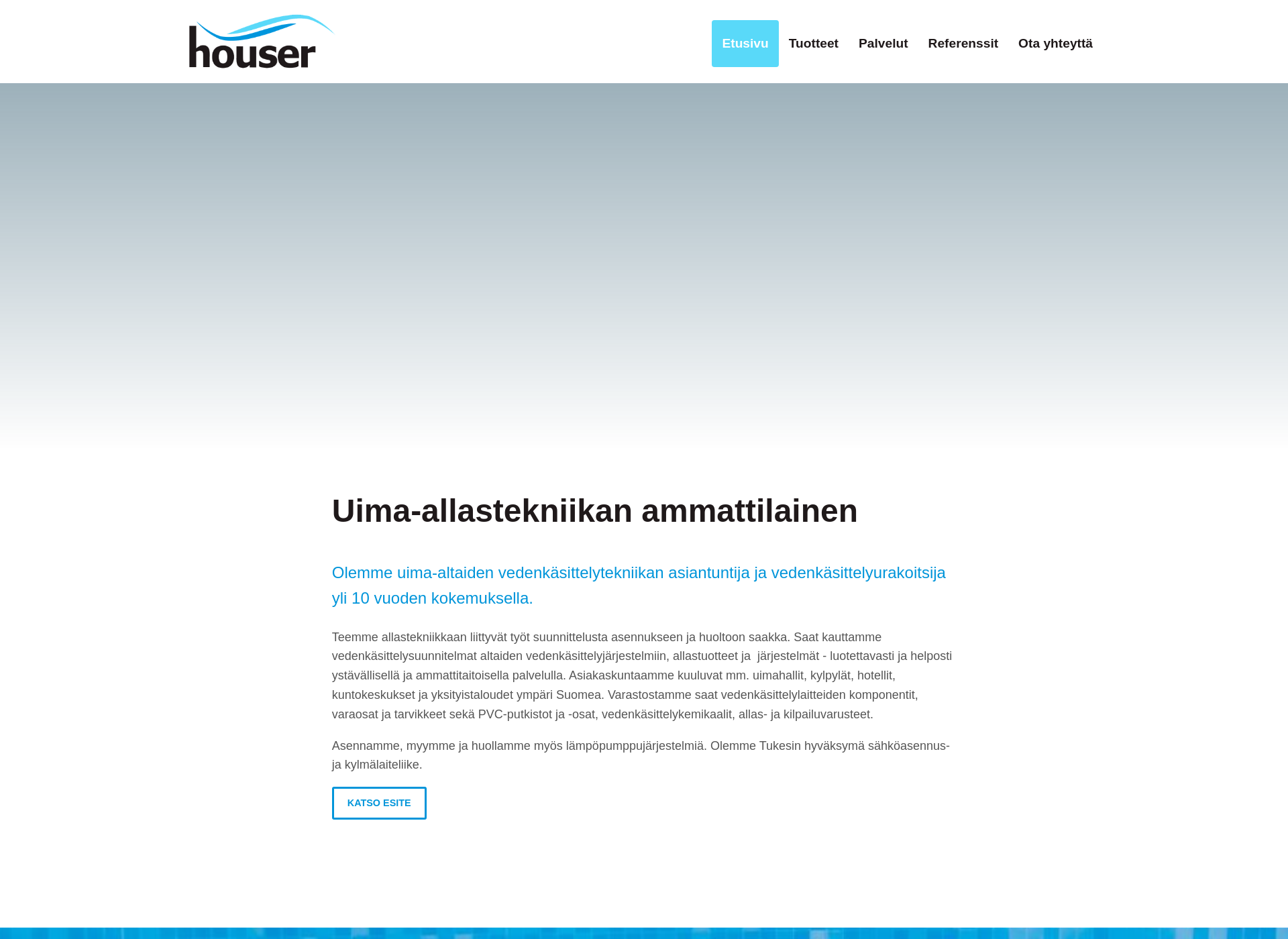 Skärmdump för houser.fi