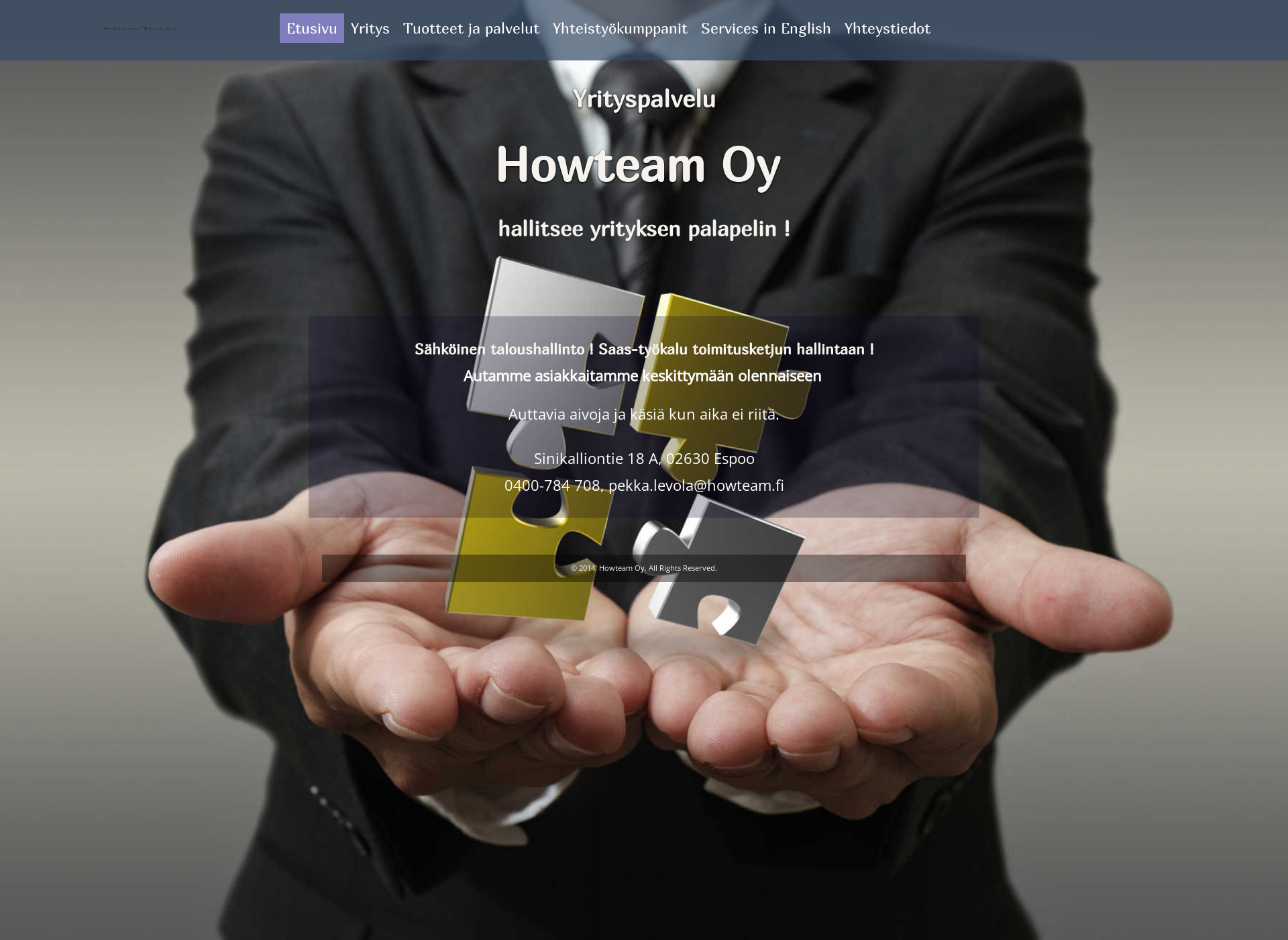 Screenshot for howteam.fi