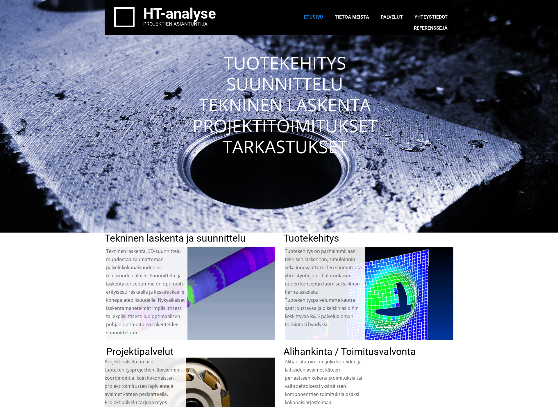 Screenshot for ht-analyse.fi
