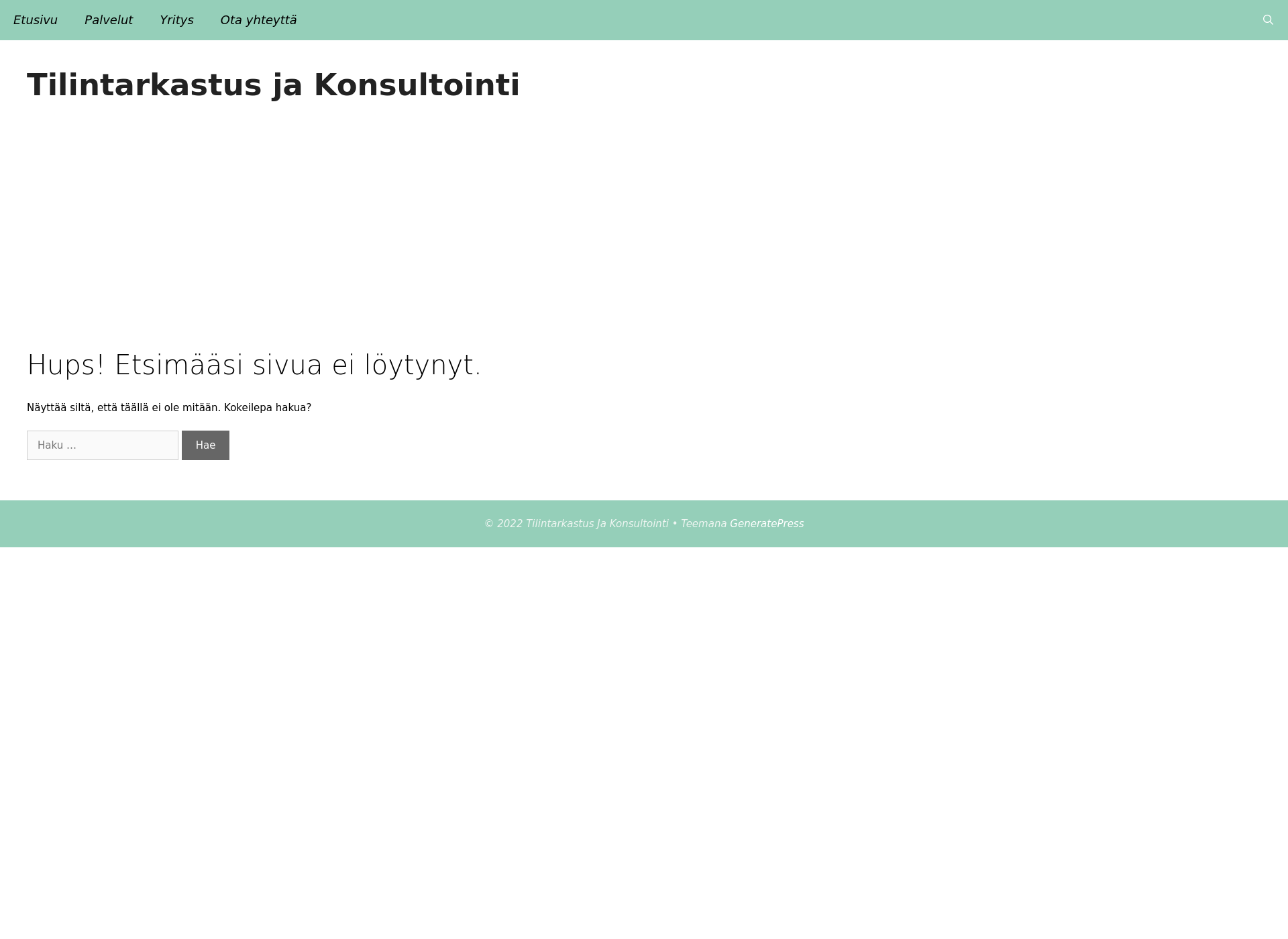 Skärmdump för ht-tilintarkastus.fi