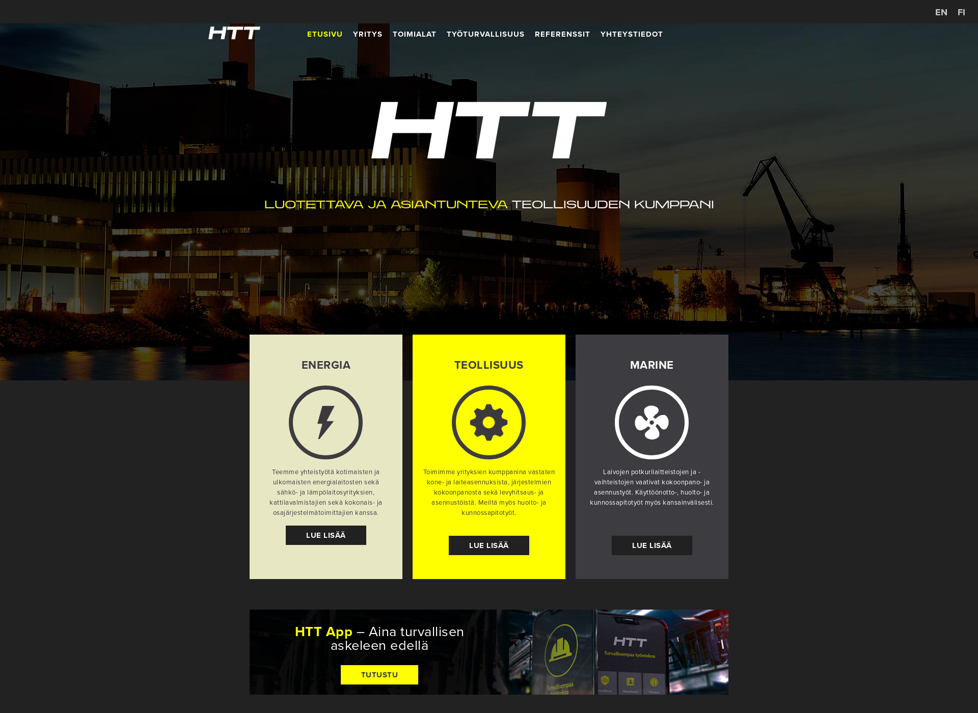 Screenshot for httech.fi