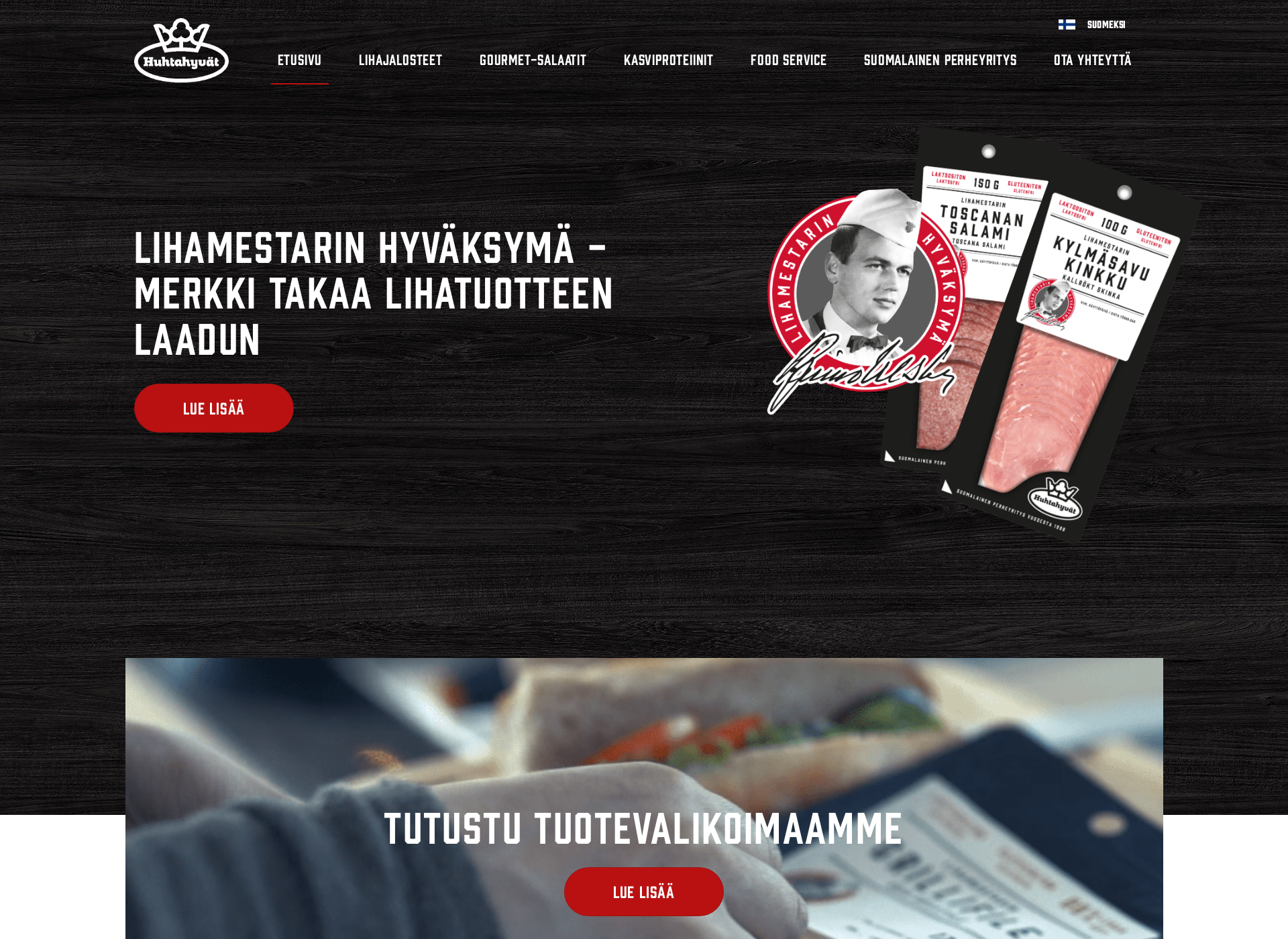 Screenshot for huhtahyvat.fi
