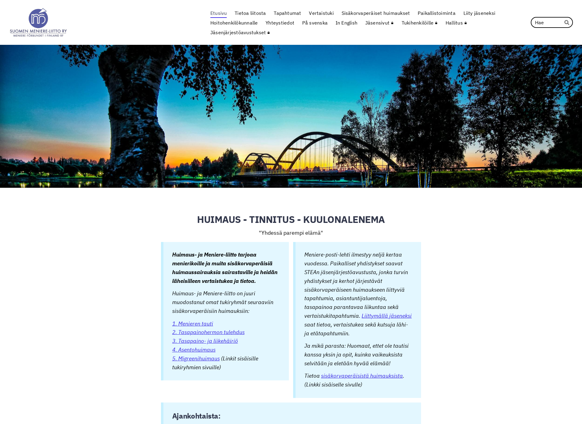 Screenshot for huimausjameniereliitto.fi