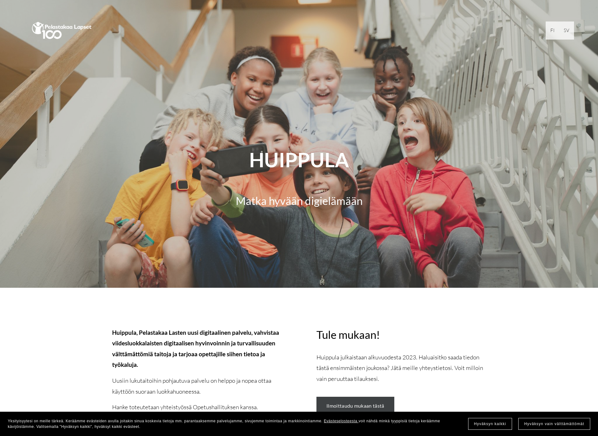 Screenshot for huippula.fi