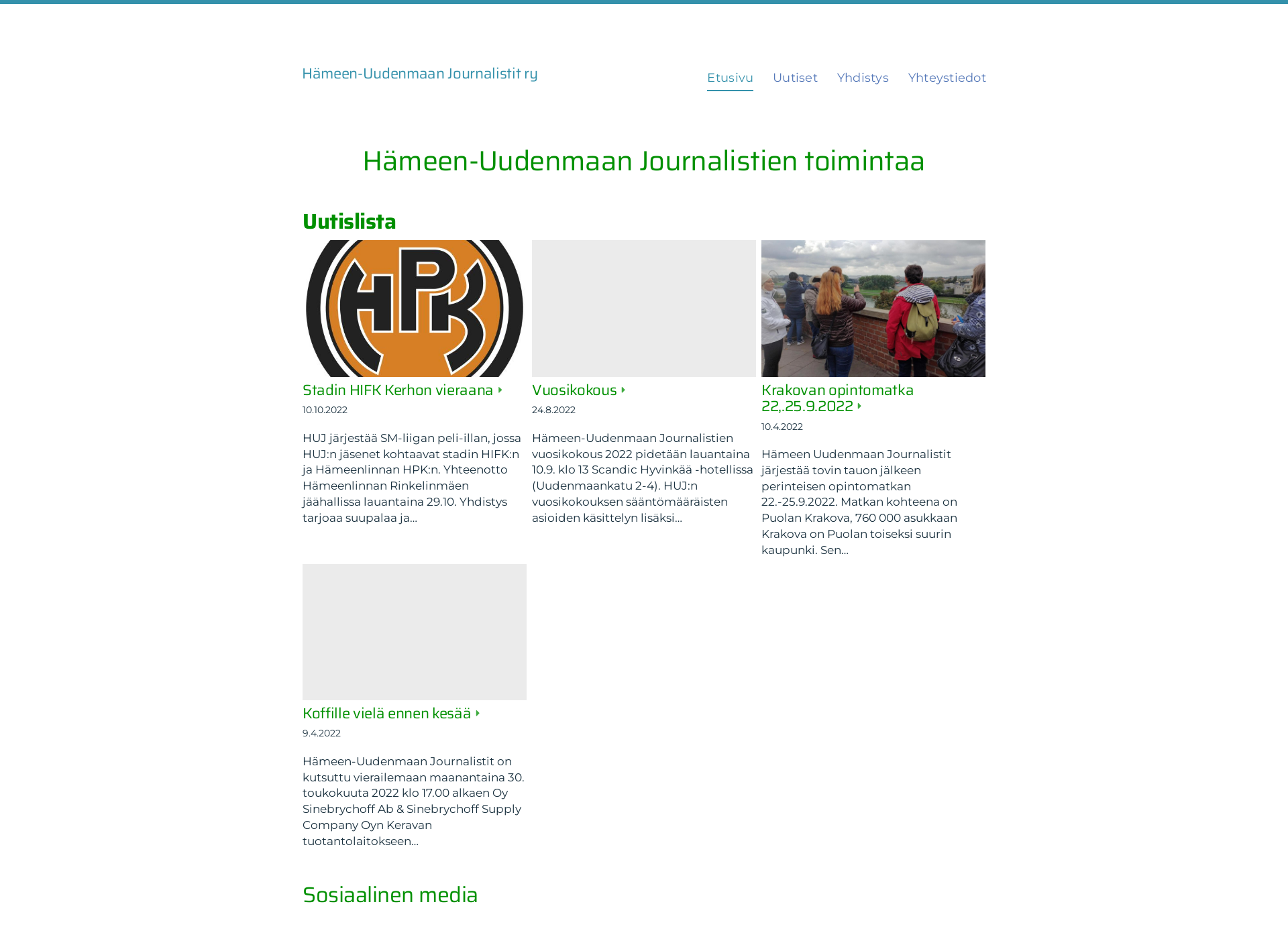 Screenshot for hujry.fi