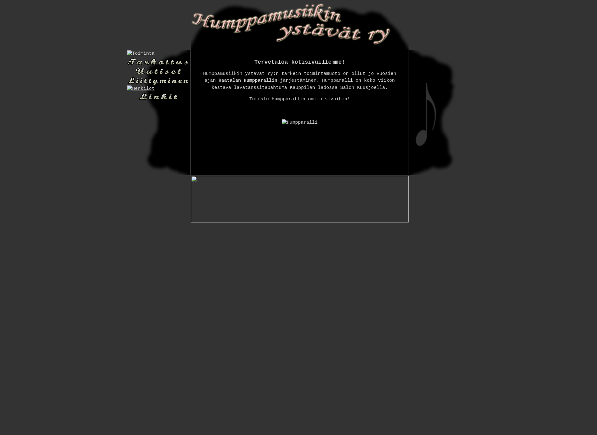 Screenshot for humppa.fi