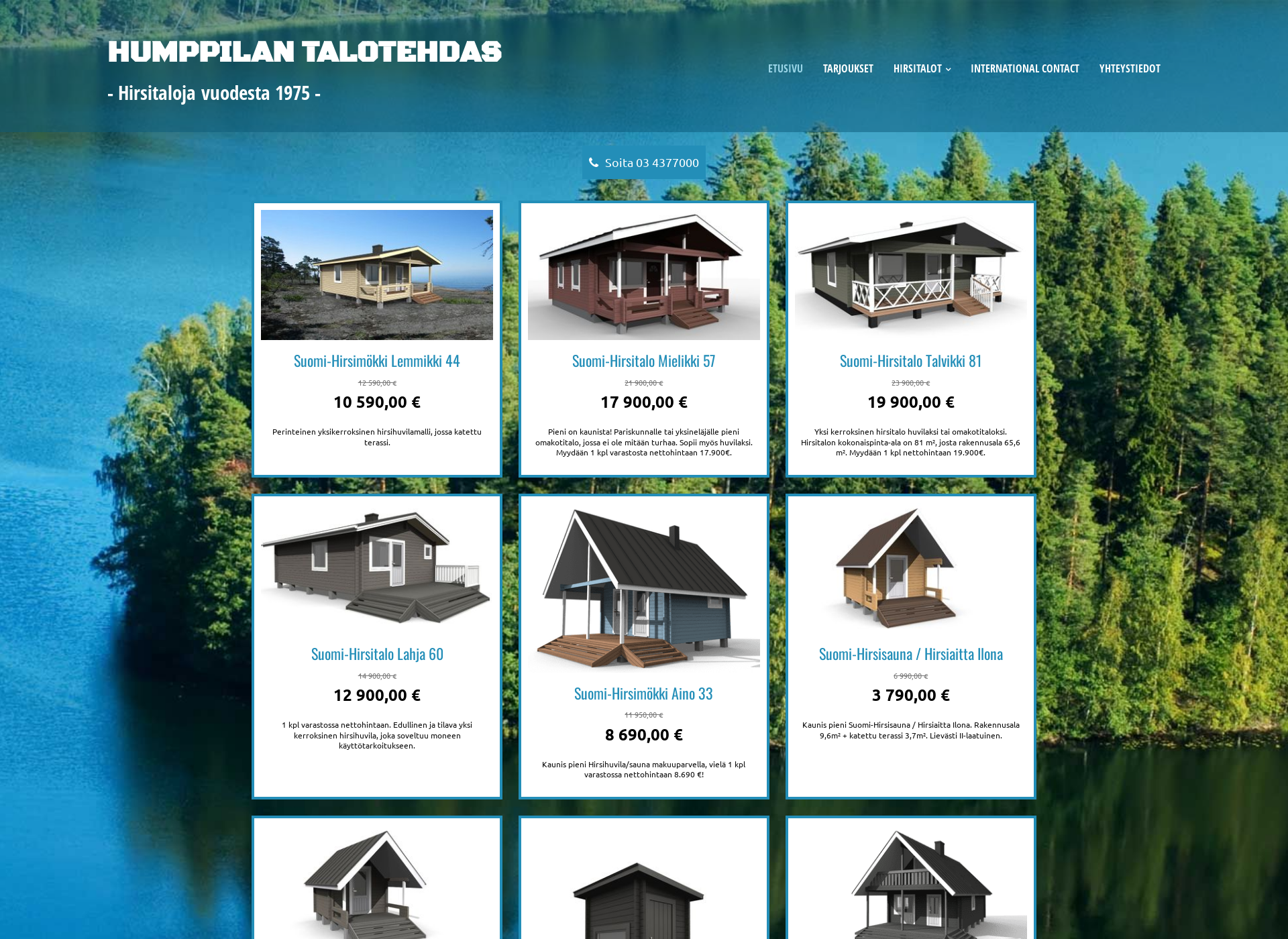 Screenshot for humppilantalotehdas.fi