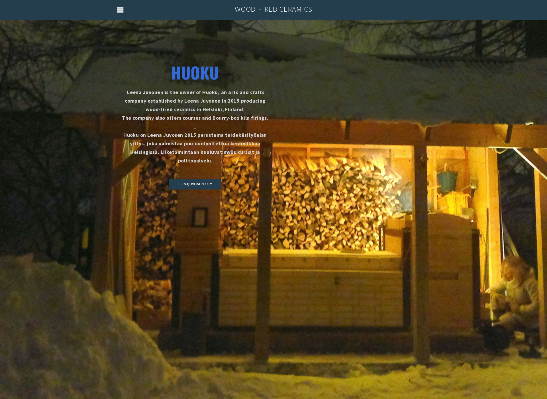 Skärmdump för huoku.fi