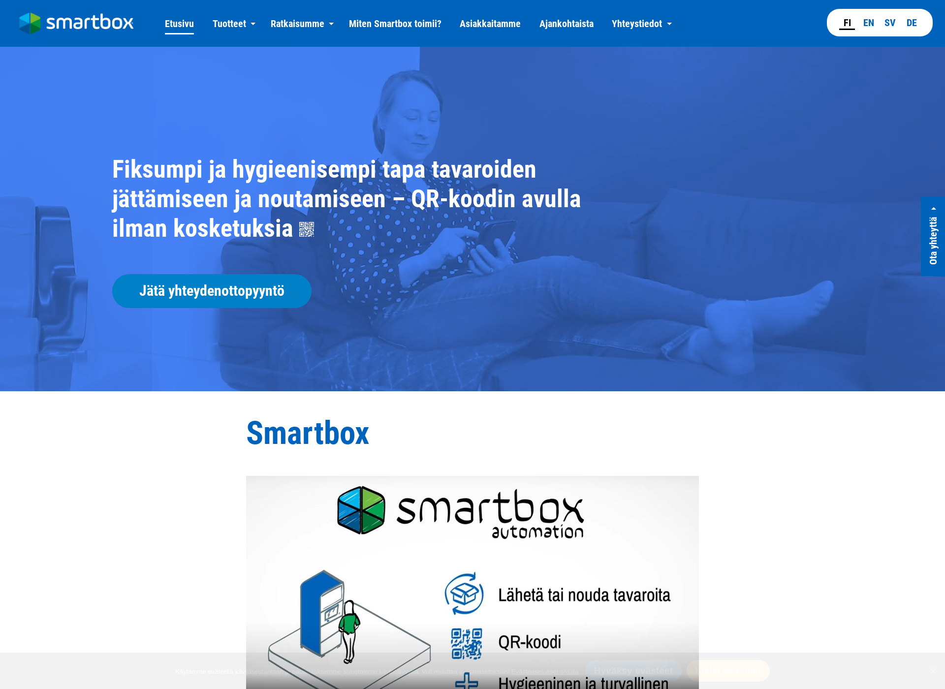 Screenshot for huoltokioski.fi