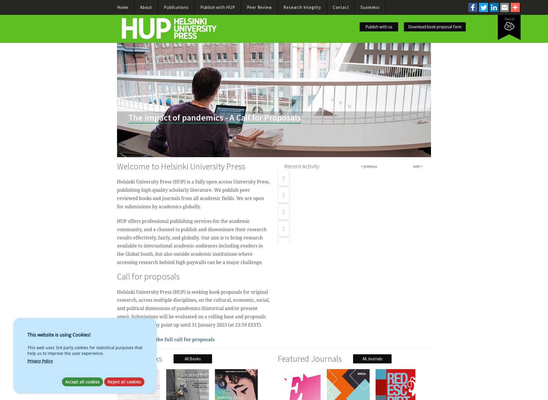 Screenshot for hup.fi