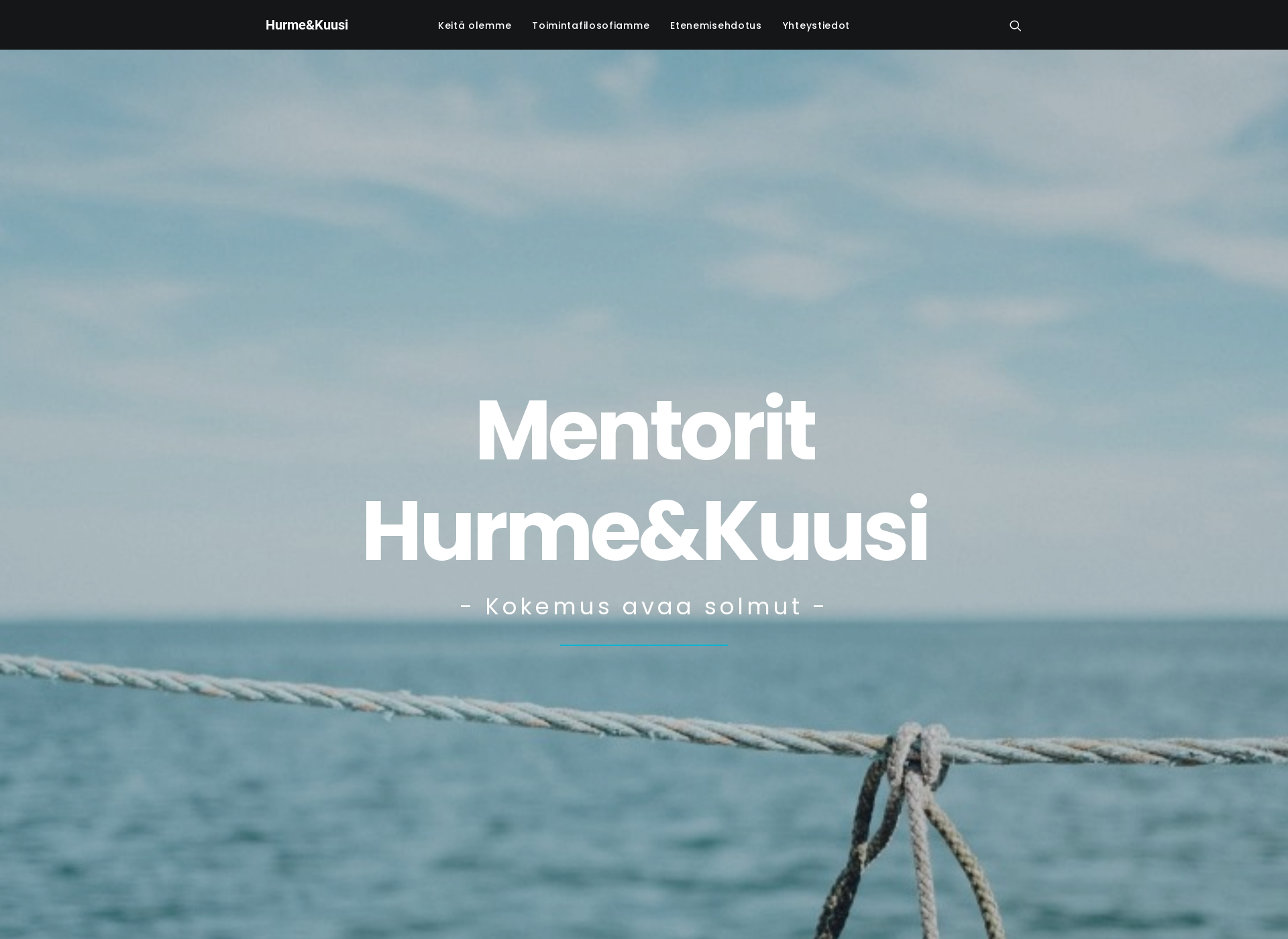 Skärmdump för hurmekuusi.fi