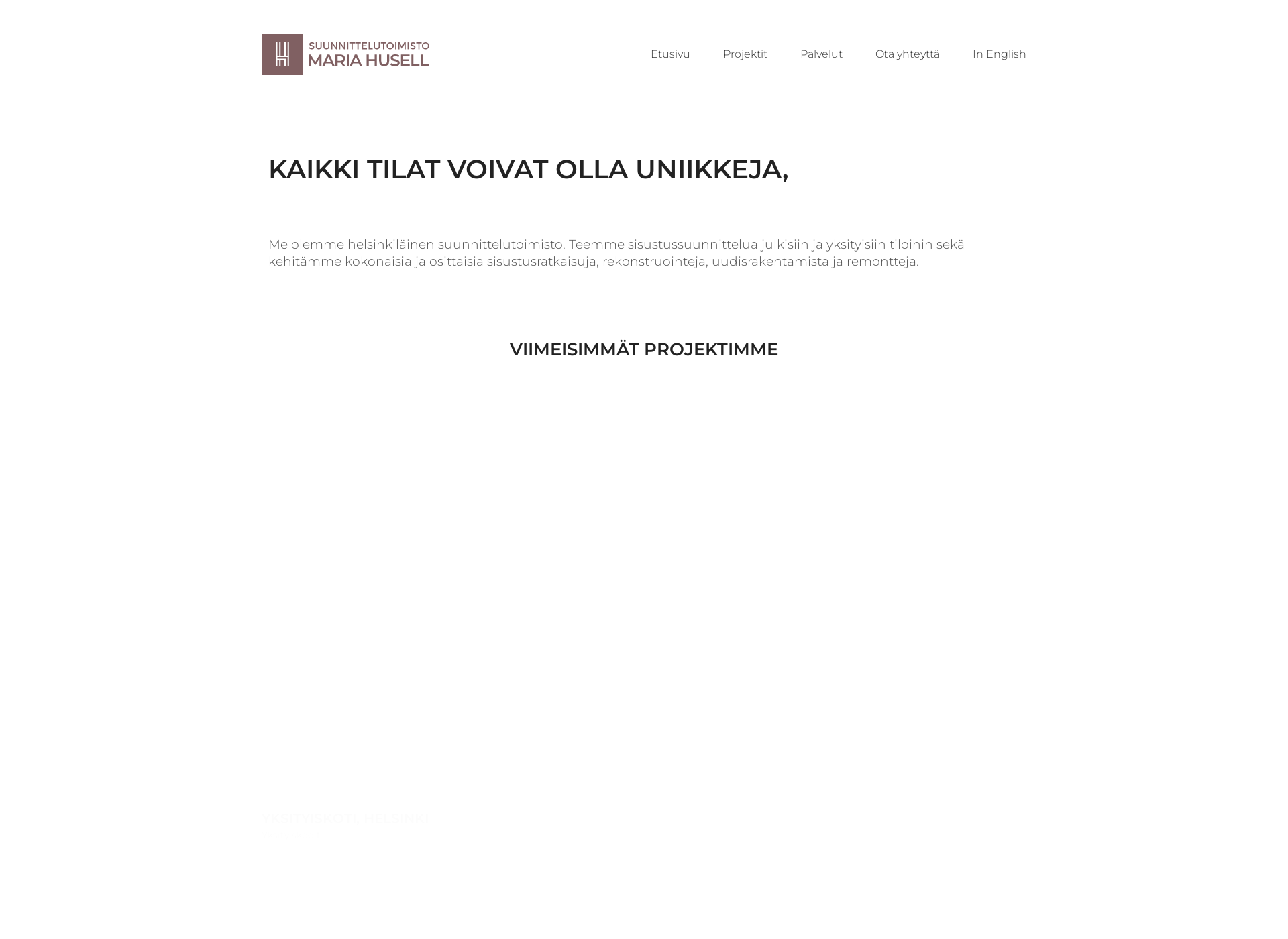Skärmdump för husell.fi