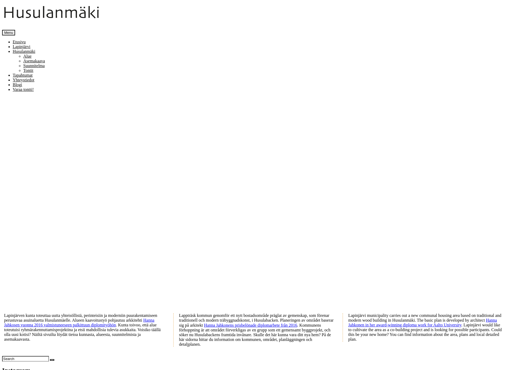 Screenshot for husulanmaki.fi