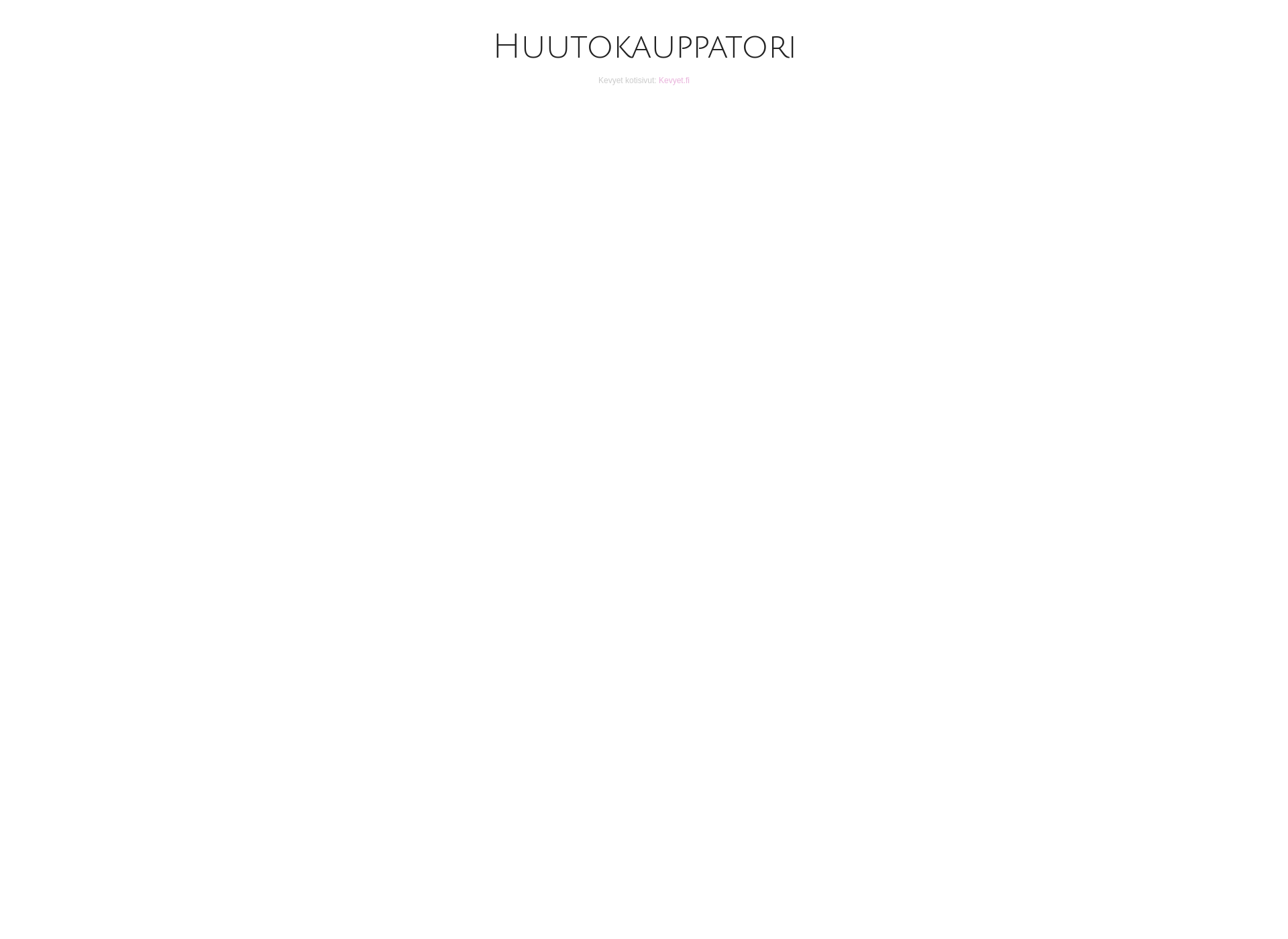 Screenshot for huutokauppatori.fi